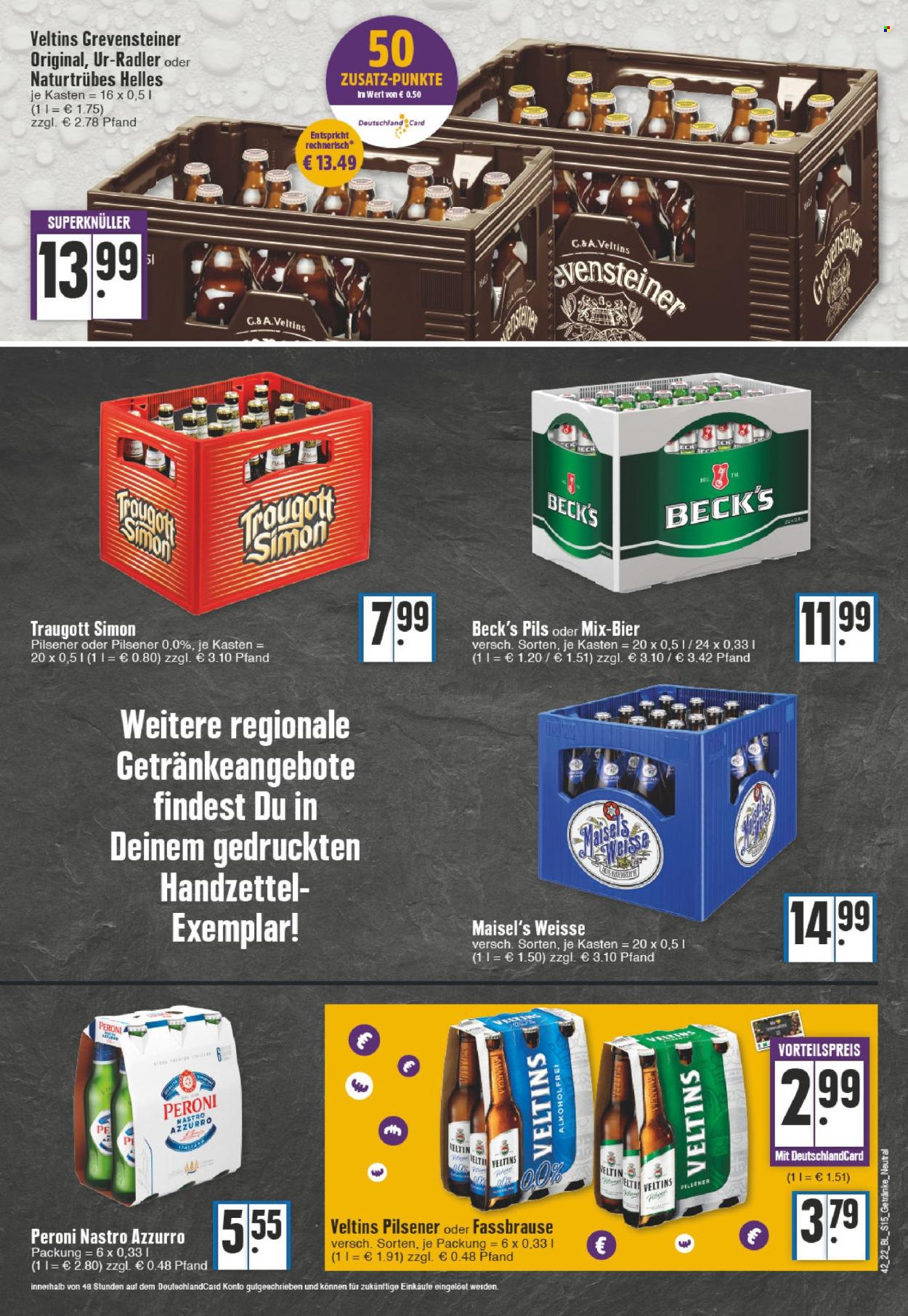 Edeka Prospekte  - 17.10.2022 - 22.10.2022. Seite 16