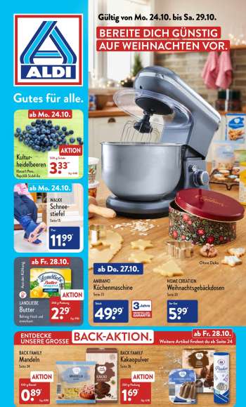 Prospekte ALDI Nord - 24.10.2022 - 29.10.2022.