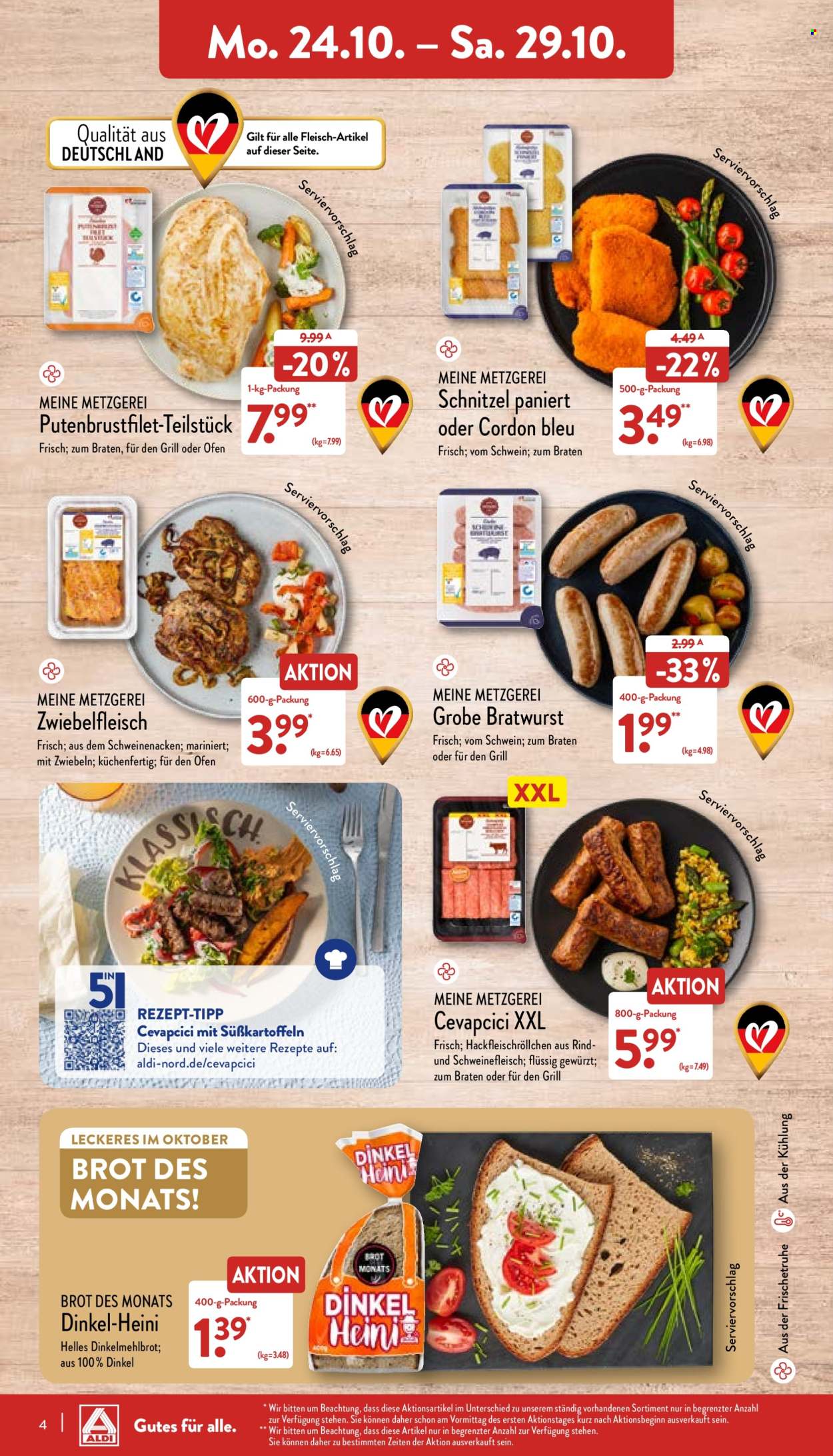 ALDI Nord Prospekte  - 24.10.2022 - 29.10.2022. Seite 4