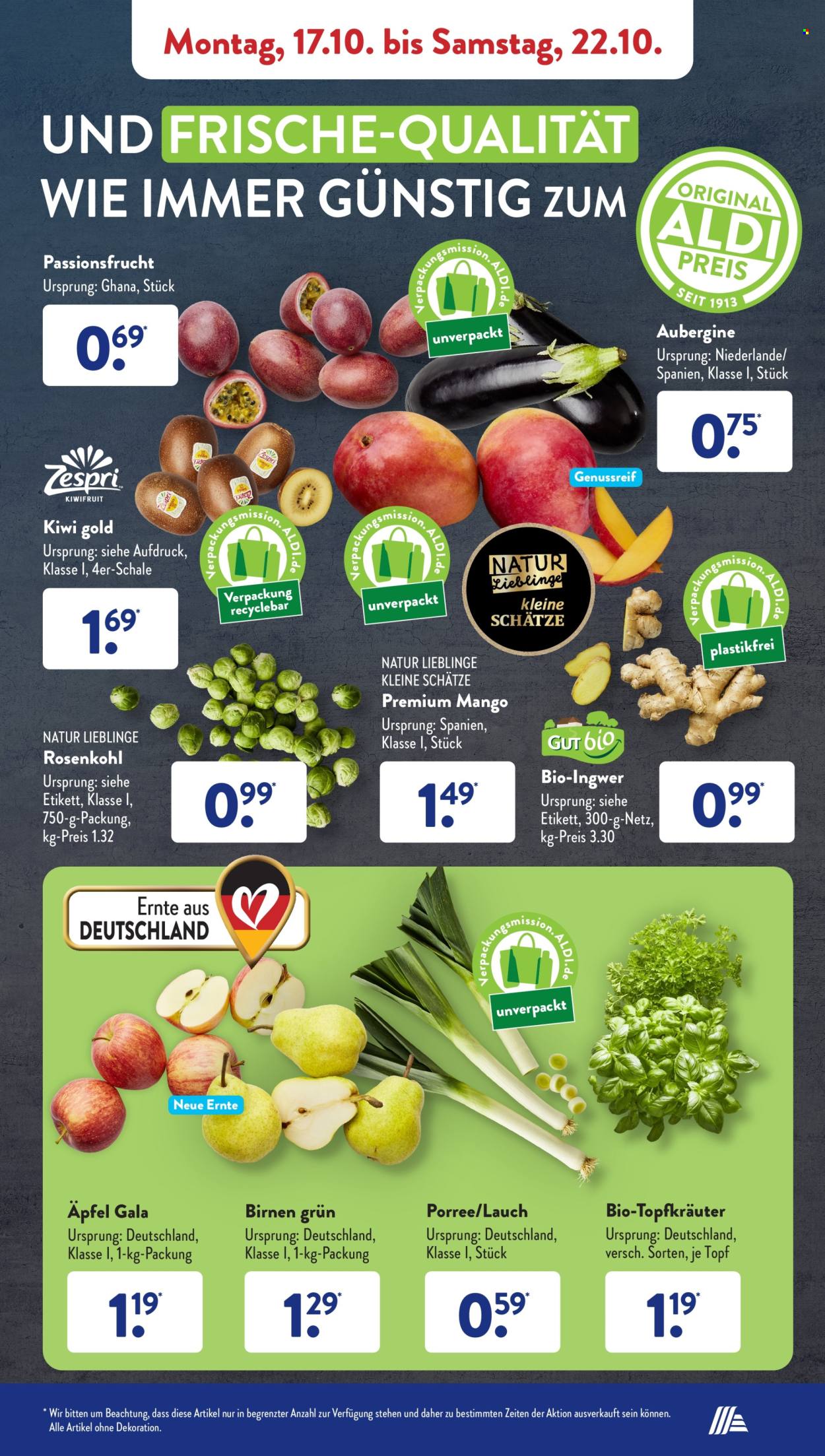 ALDI SÜD Prospekte  - 17.10.2022 - 22.10.2022. Seite 5