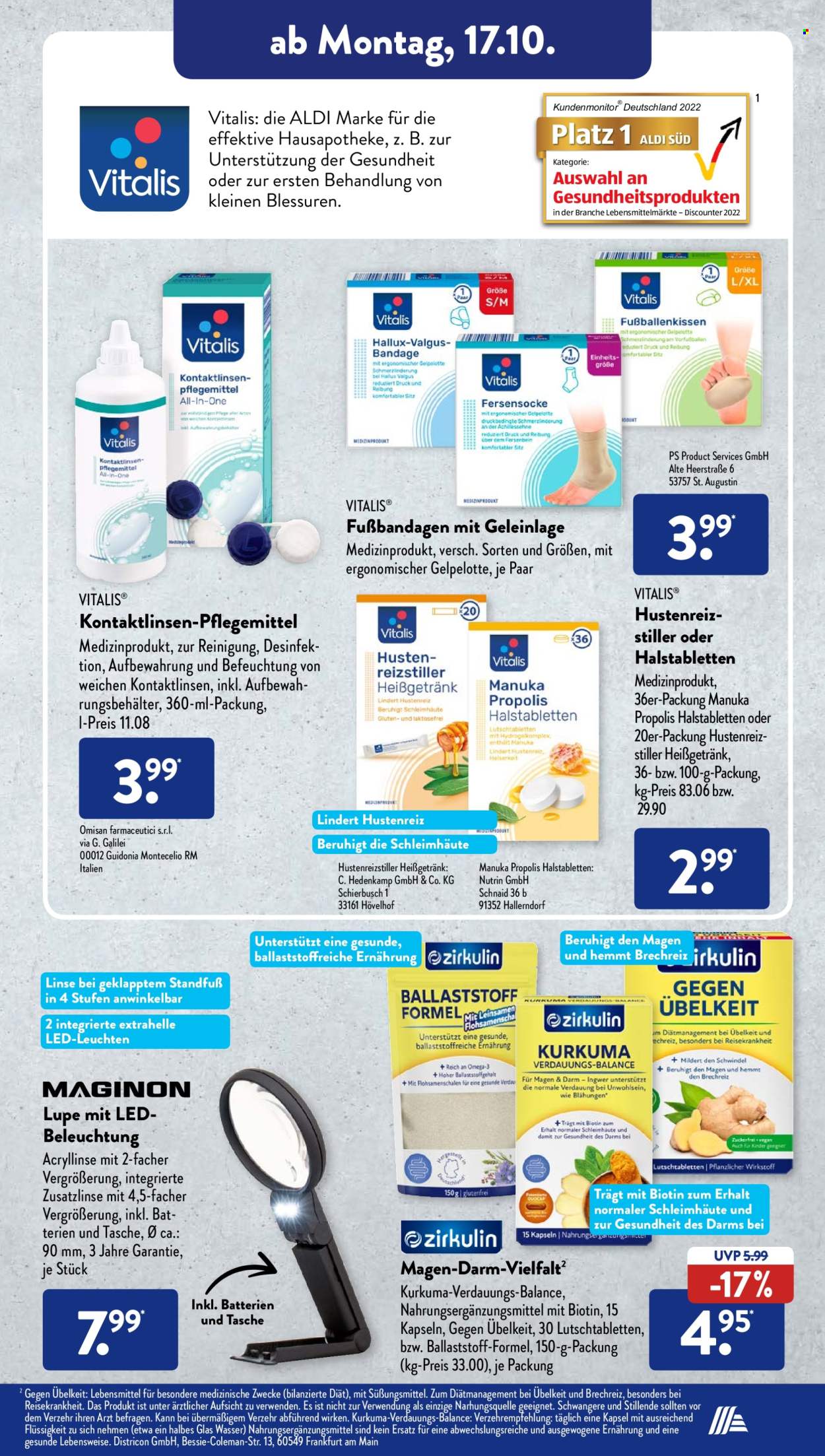 ALDI SÜD Prospekte  - 17.10.2022 - 22.10.2022. Seite 21