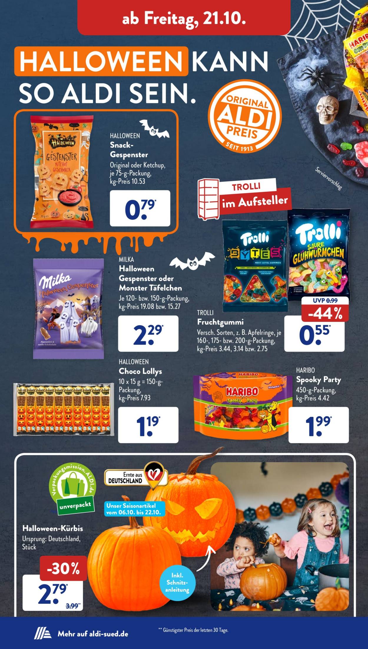 ALDI SÜD Prospekte  - 17.10.2022 - 22.10.2022. Seite 40