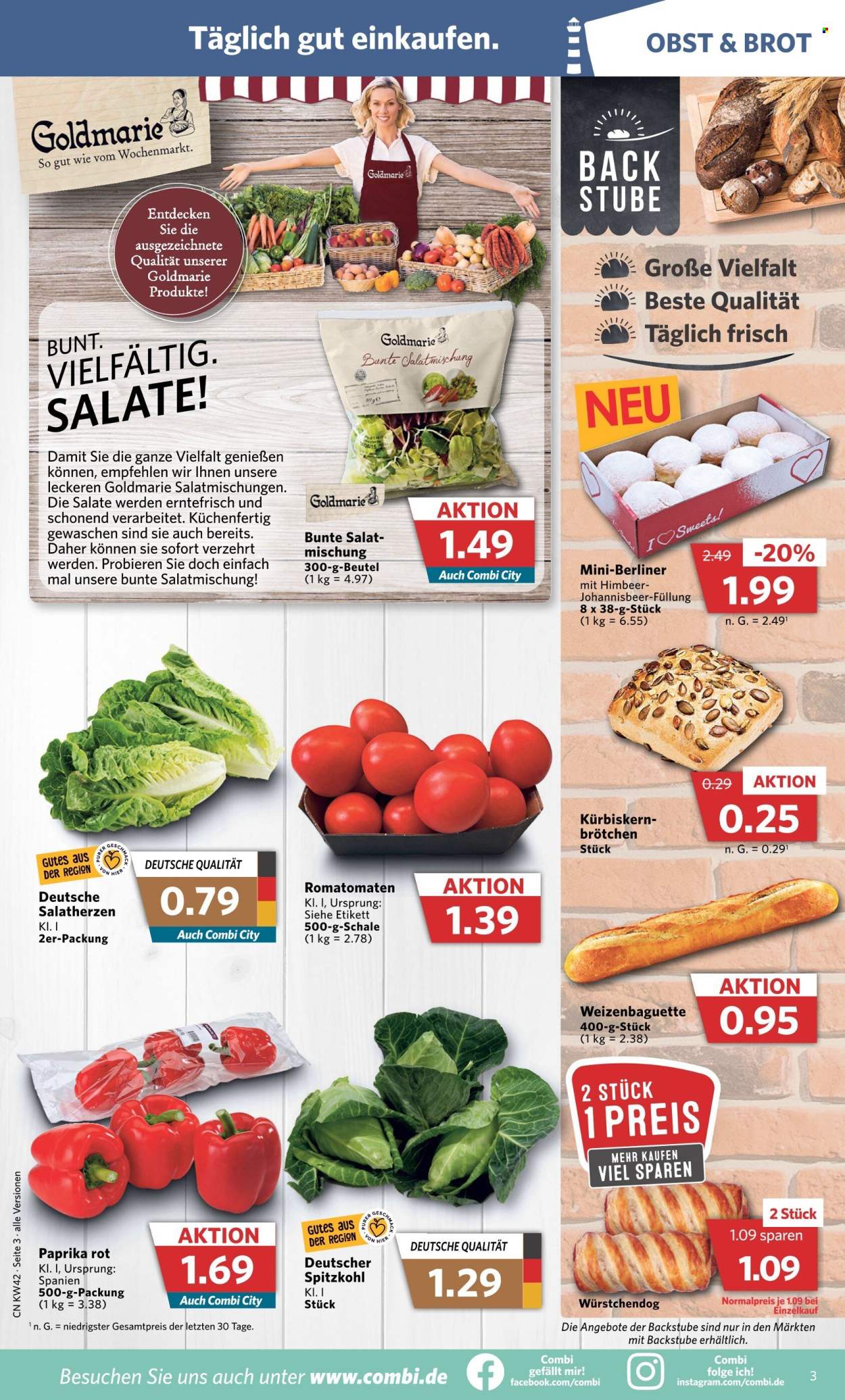 Combi Prospekte  - 17.10.2022 - 22.10.2022. Seite 3