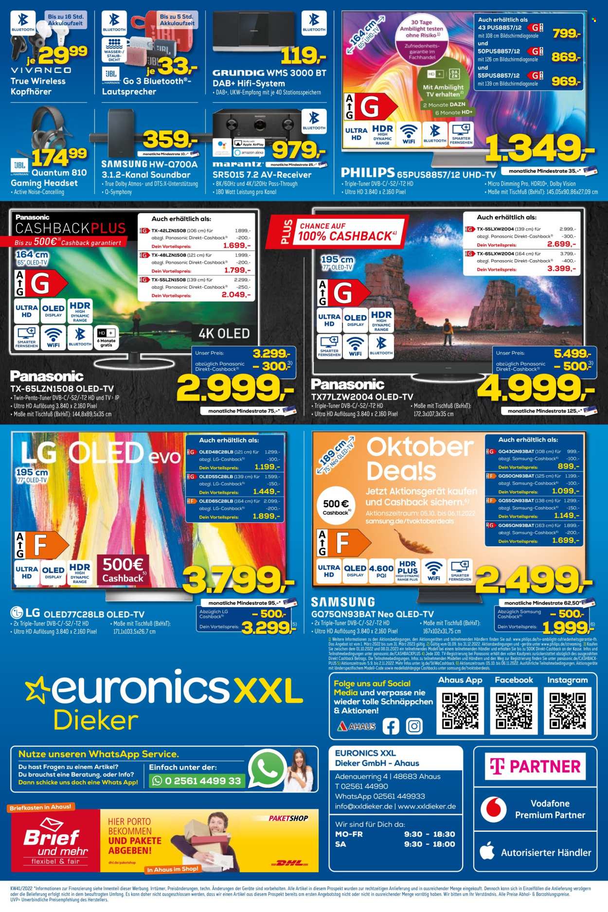 Euronics Prospekte  - 17.10.2022 - 21.10.2022. Seite 8