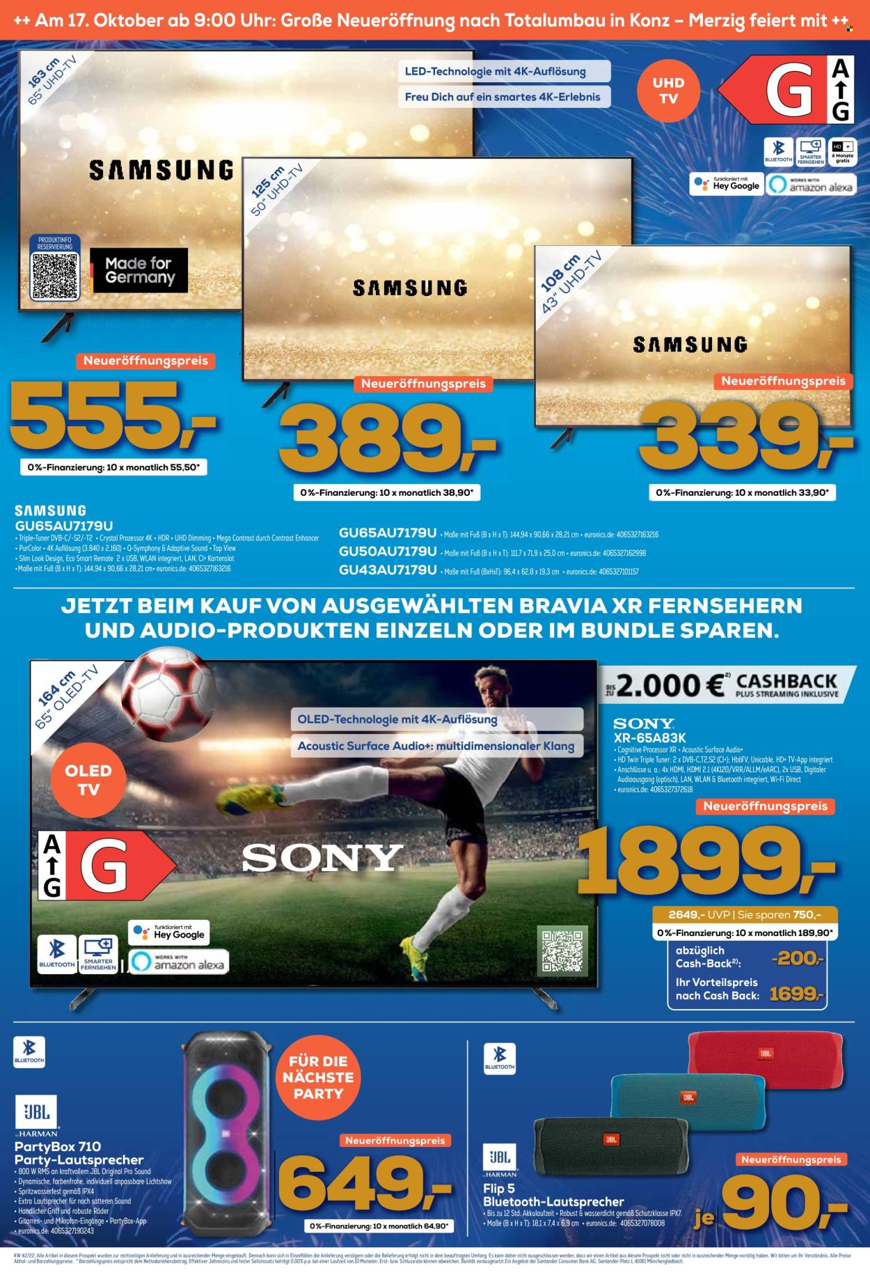 Euronics Prospekte  - 17.10.2022 - 21.10.2022. Seite 3