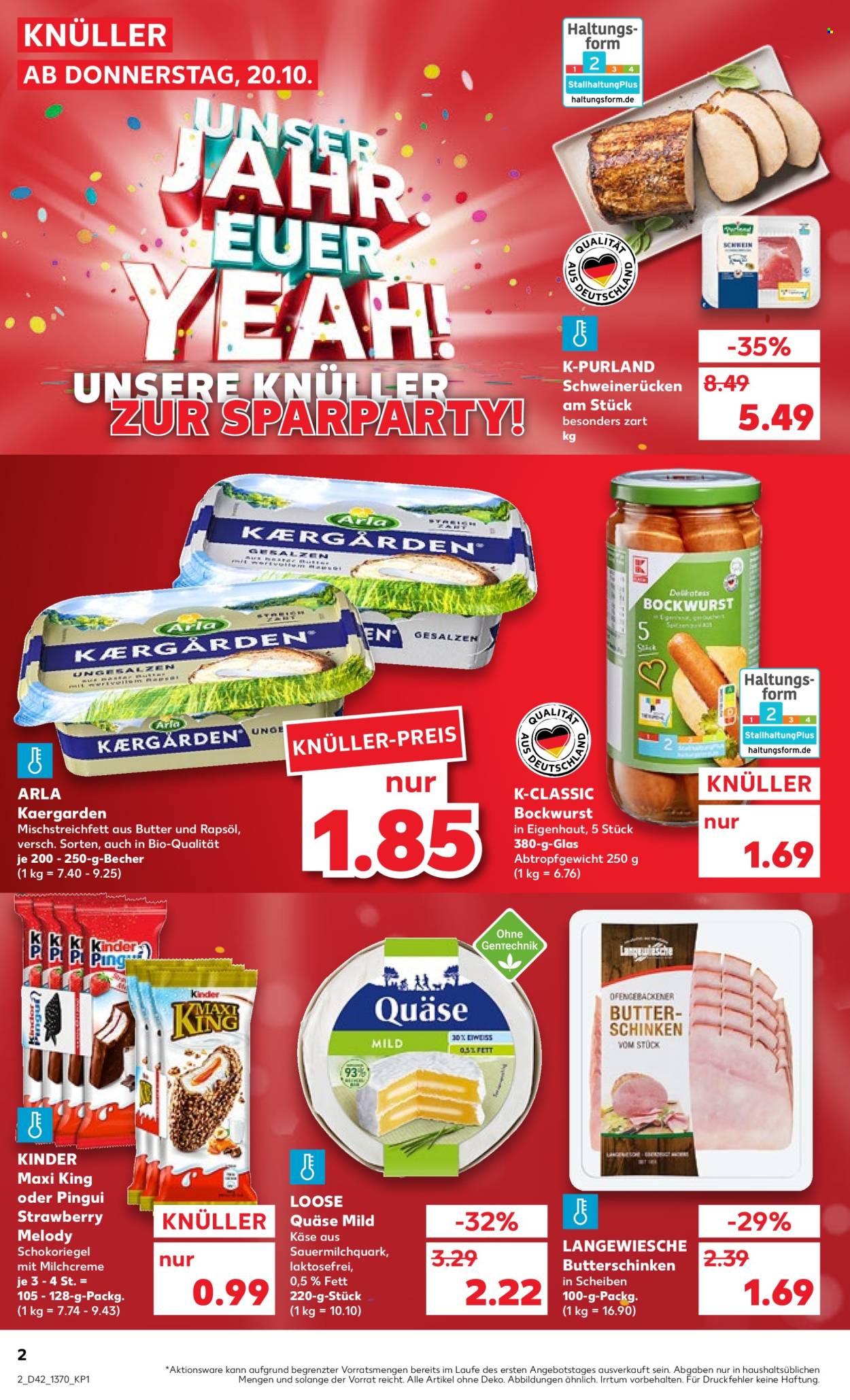 Kaufland Prospekte  - 20.10.2022 - 26.10.2022. Seite 2