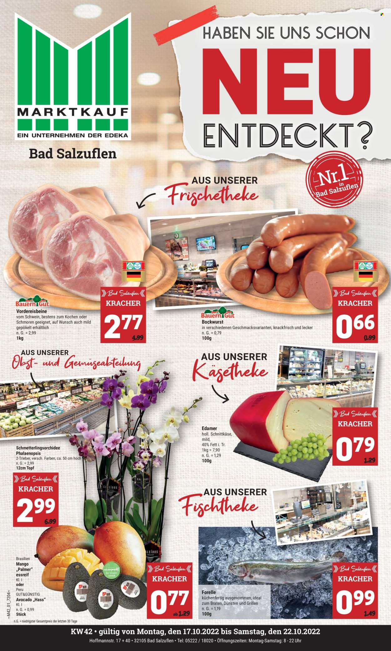 Marktkauf Prospekte  - 17.10.2022 - 22.10.2022. Seite 1