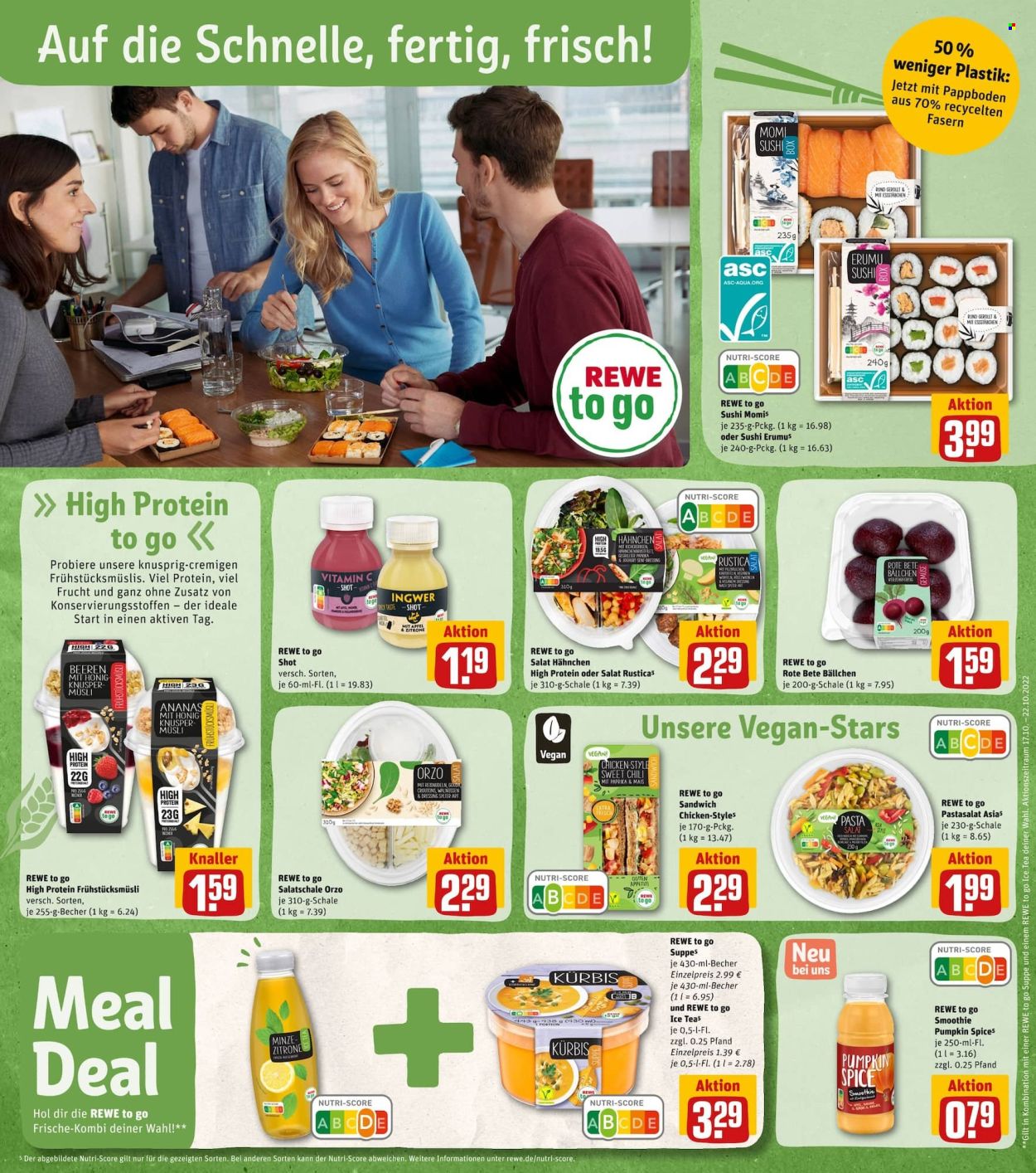 REWE Prospekte  - 17.10.2022 - 22.10.2022. Seite 13