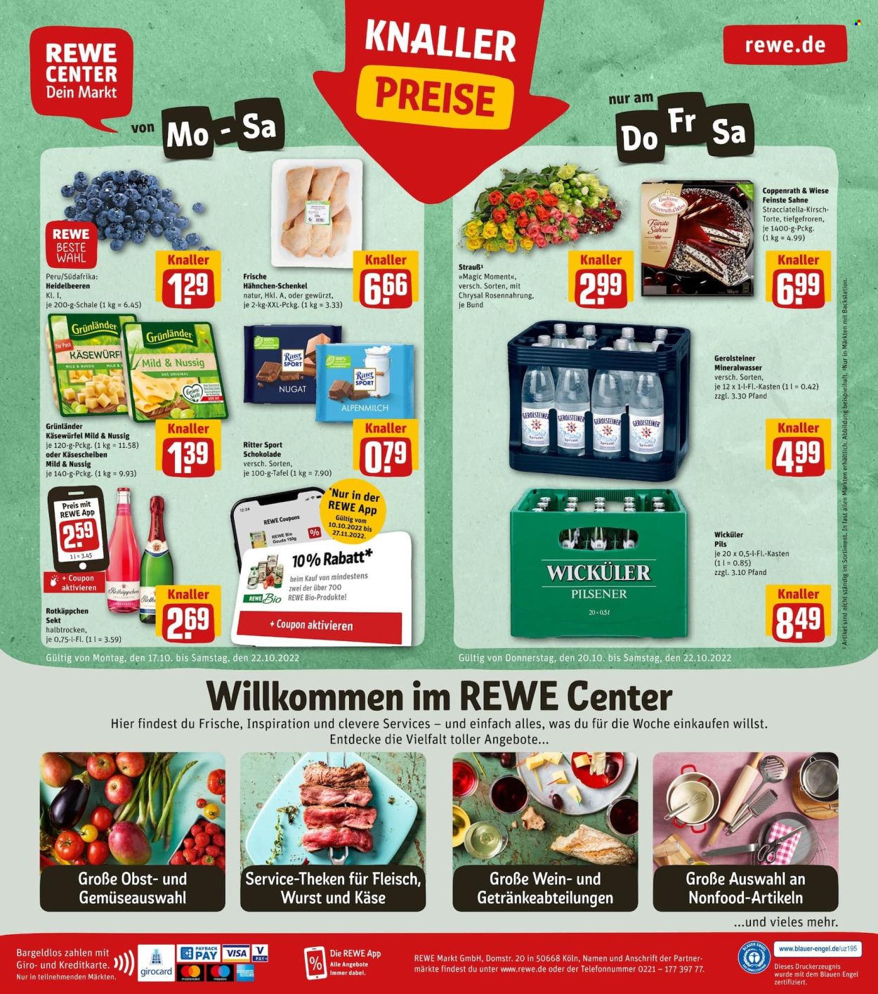 REWE Prospekte  - 17.10.2022 - 22.10.2022. Seite 24