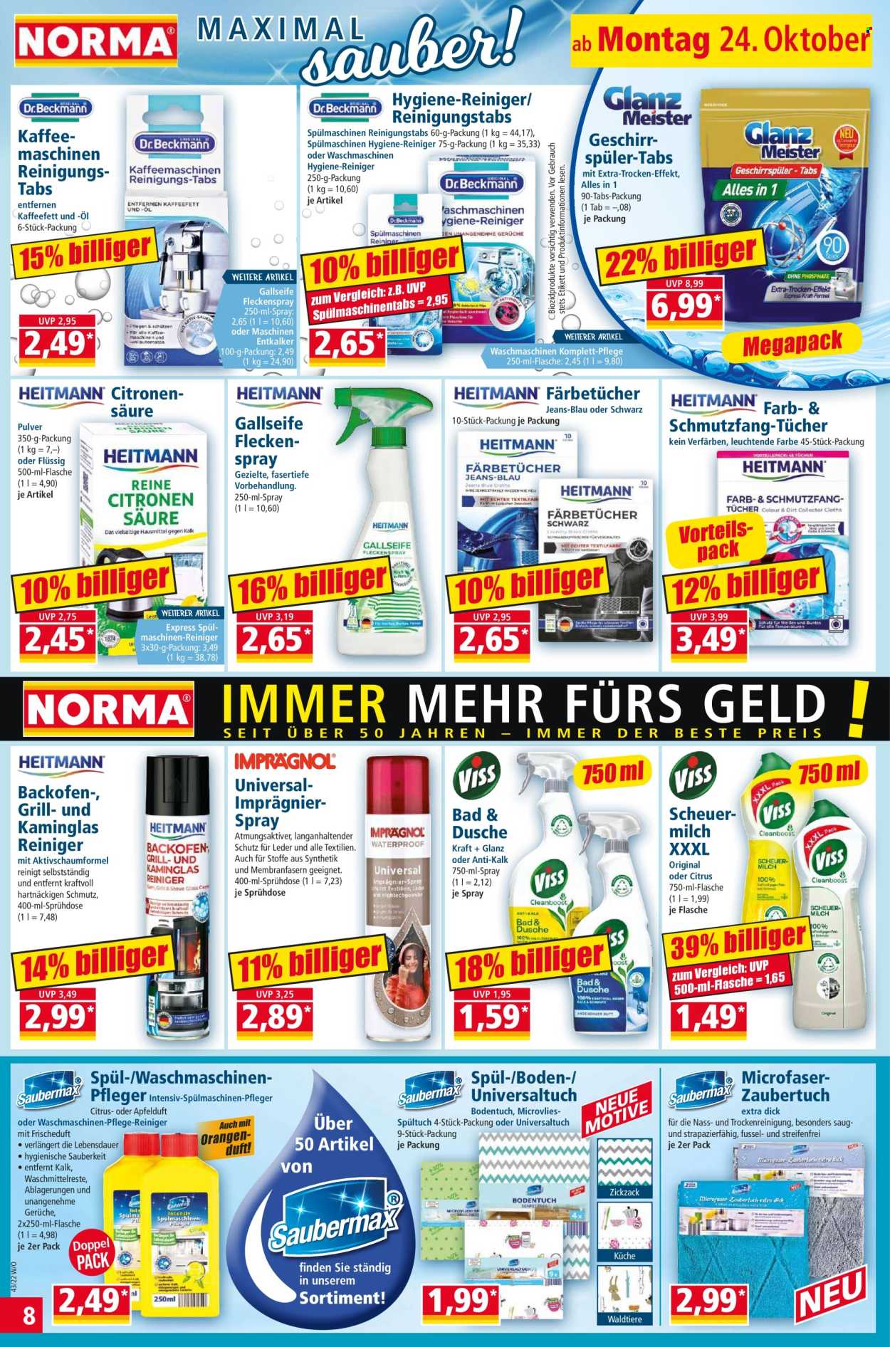 Norma Prospekte  - 24.10.2022 - 30.10.2022. Seite 8