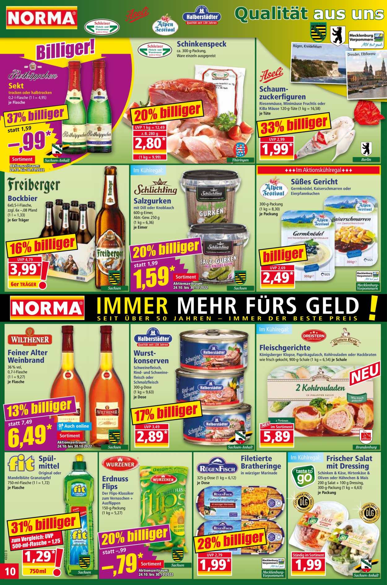 Norma Prospekte  - 24.10.2022 - 30.10.2022. Seite 10