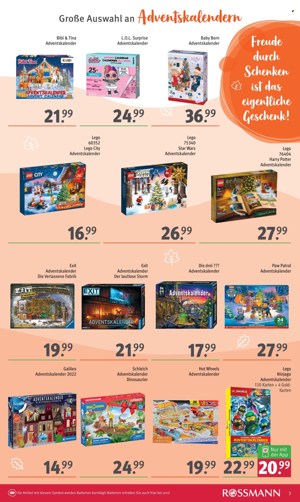Rossmann Prospekte  - 17.10.2022 - 28.10.2022. Seite 3
