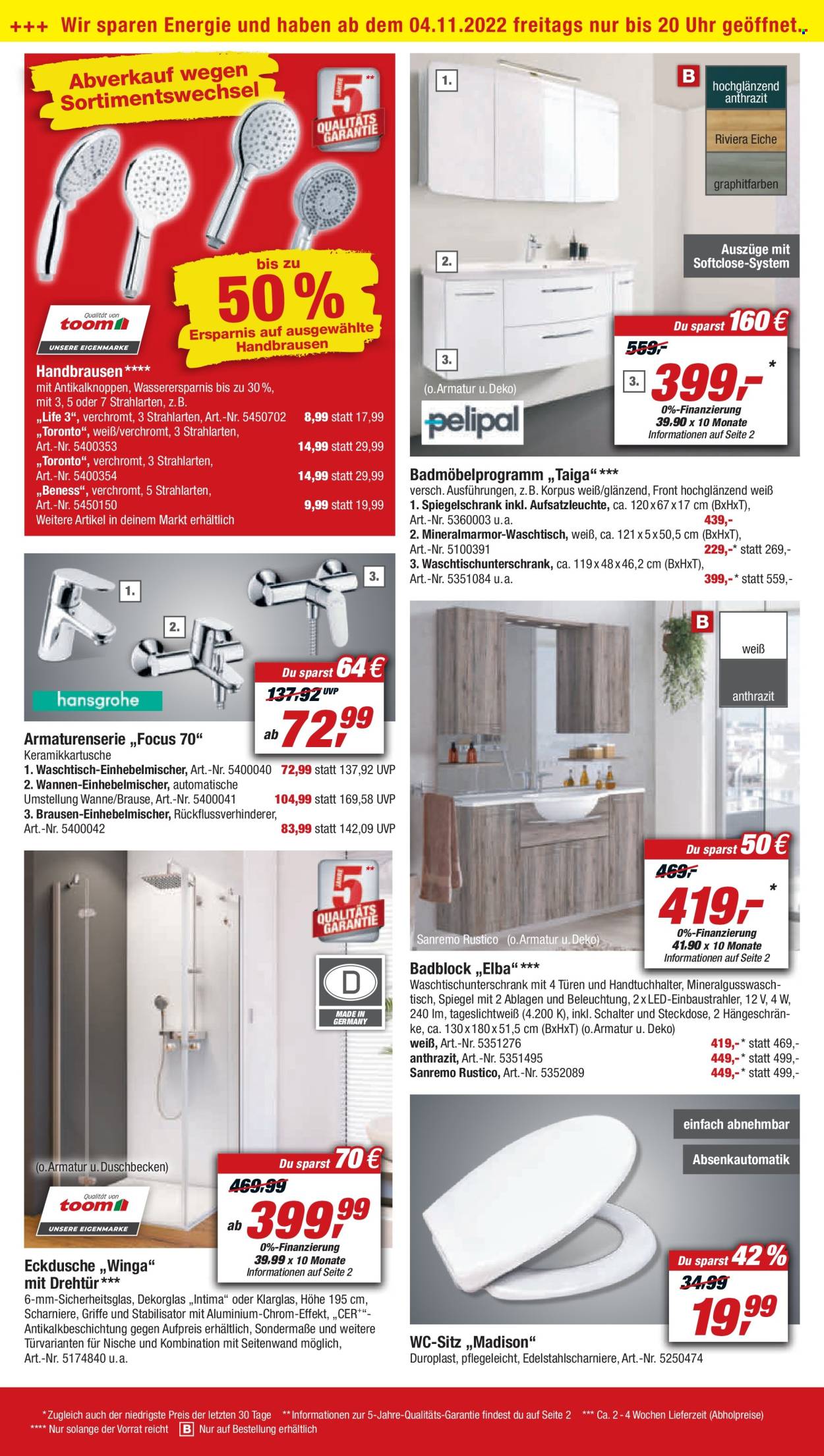 toom Baumarkt Prospekte  - 22.10.2022 - 28.10.2022. Seite 16