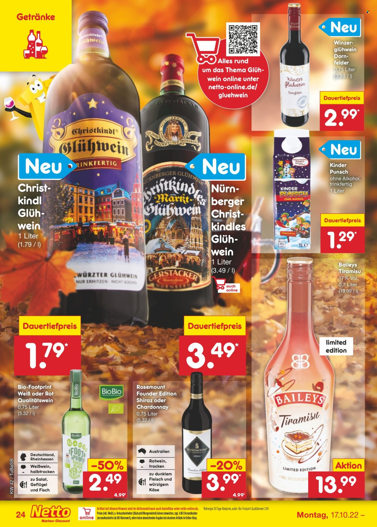 Netto Marken-Discount Prospekte  - 17.10.2022 - 22.10.2022. Seite 24