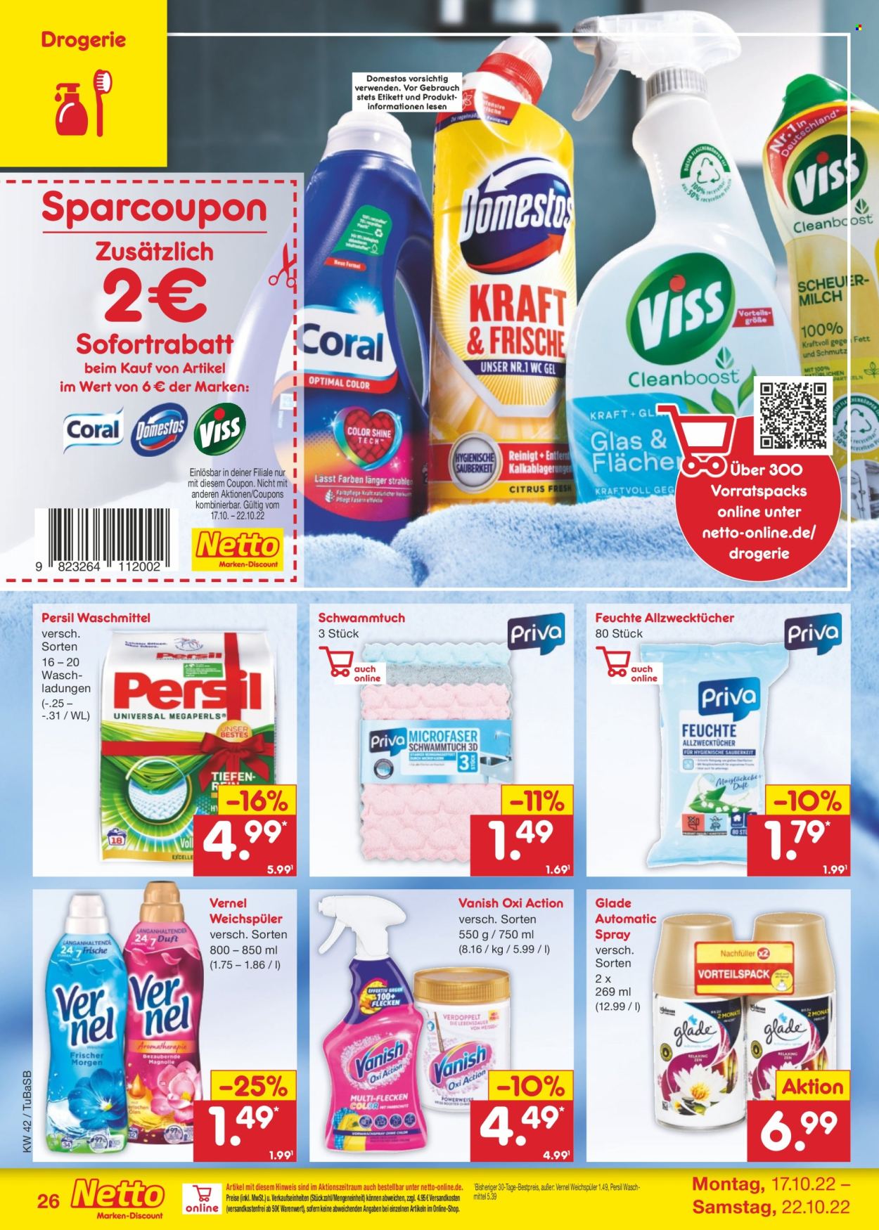 Netto Marken-Discount Prospekte  - 17.10.2022 - 22.10.2022. Seite 26