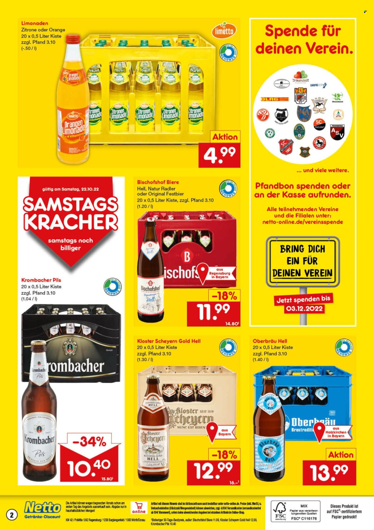 Netto Marken-Discount Prospekte  - 17.10.2022 - 22.10.2022. Seite 2