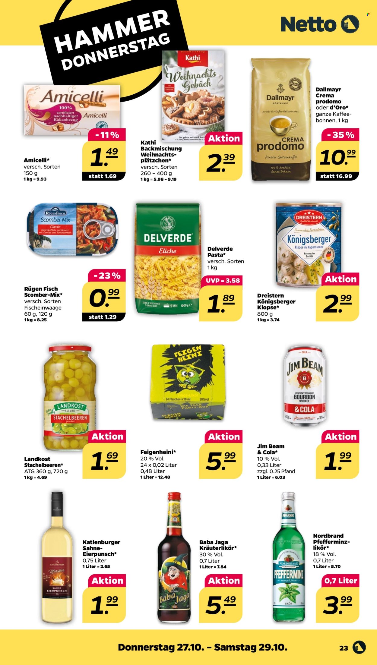 Netto Prospekte  - 24.10.2022 - 29.10.2022. Seite 23