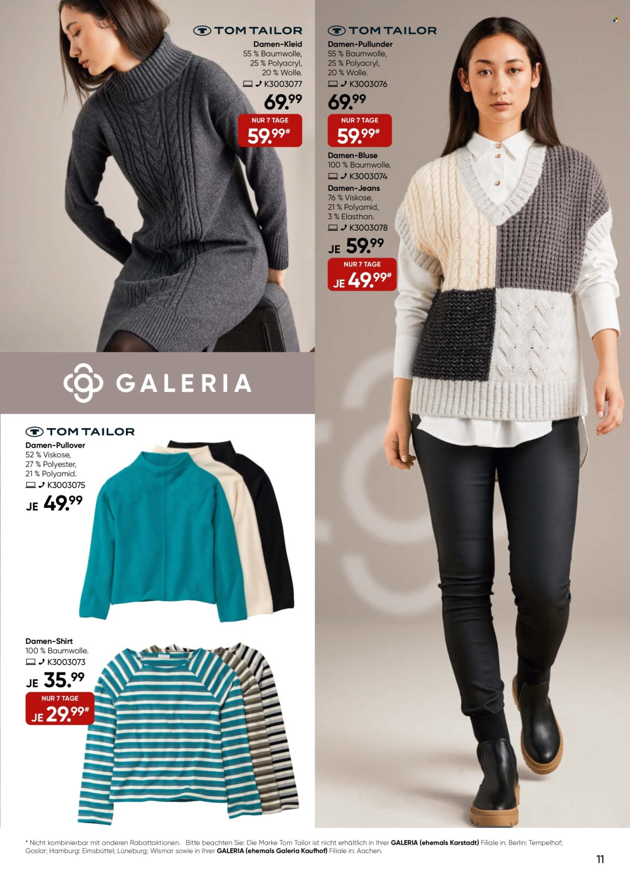 GALERIA Karstadt Kaufhof Prospekte  - 19.10.2022 - 25.10.2022. Seite 11