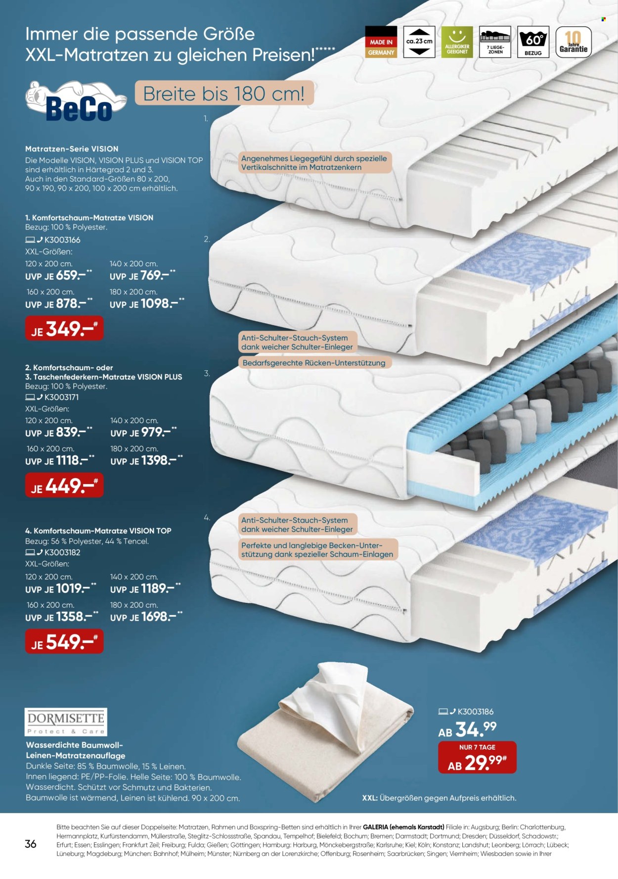 GALERIA Karstadt Kaufhof Prospekte  - 19.10.2022 - 25.10.2022. Seite 36