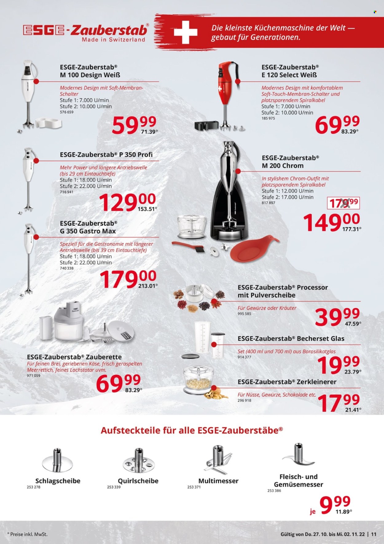 Selgros Prospekte  - 27.10.2022 - 2.11.2022. Seite 11