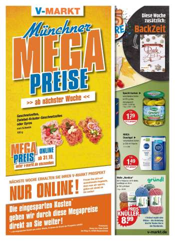 Prospekte V-Markt - 27.10.2022 - 2.11.2022.