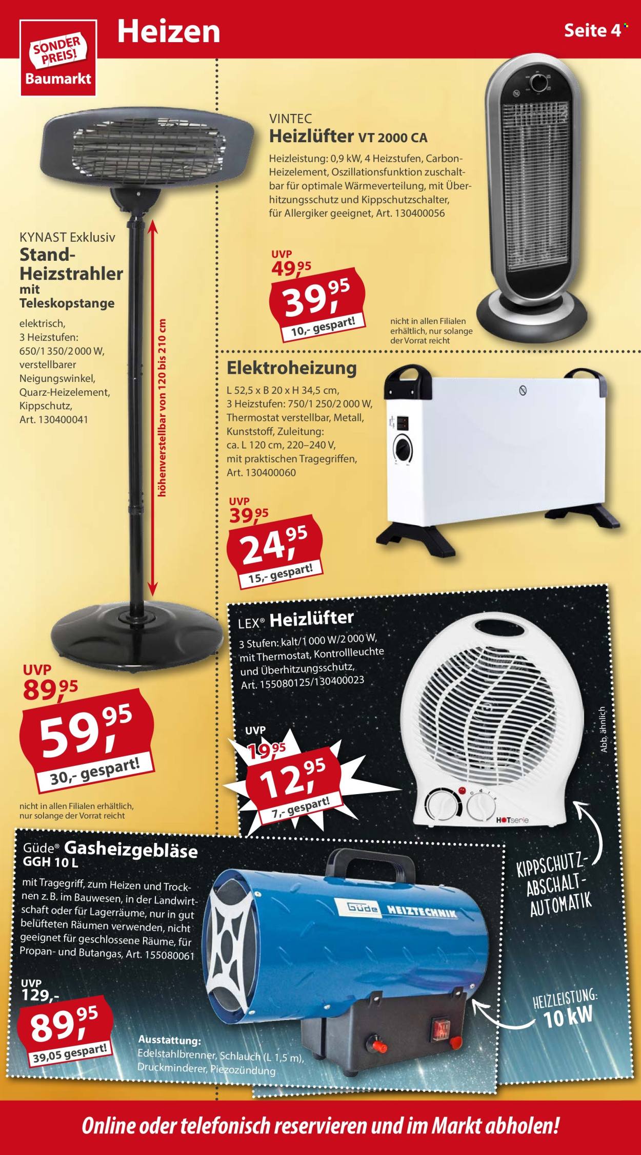 Sonderpreis-Baumarkt Prospekte  - 29.10.2022 - 4.11.2022. Seite 4