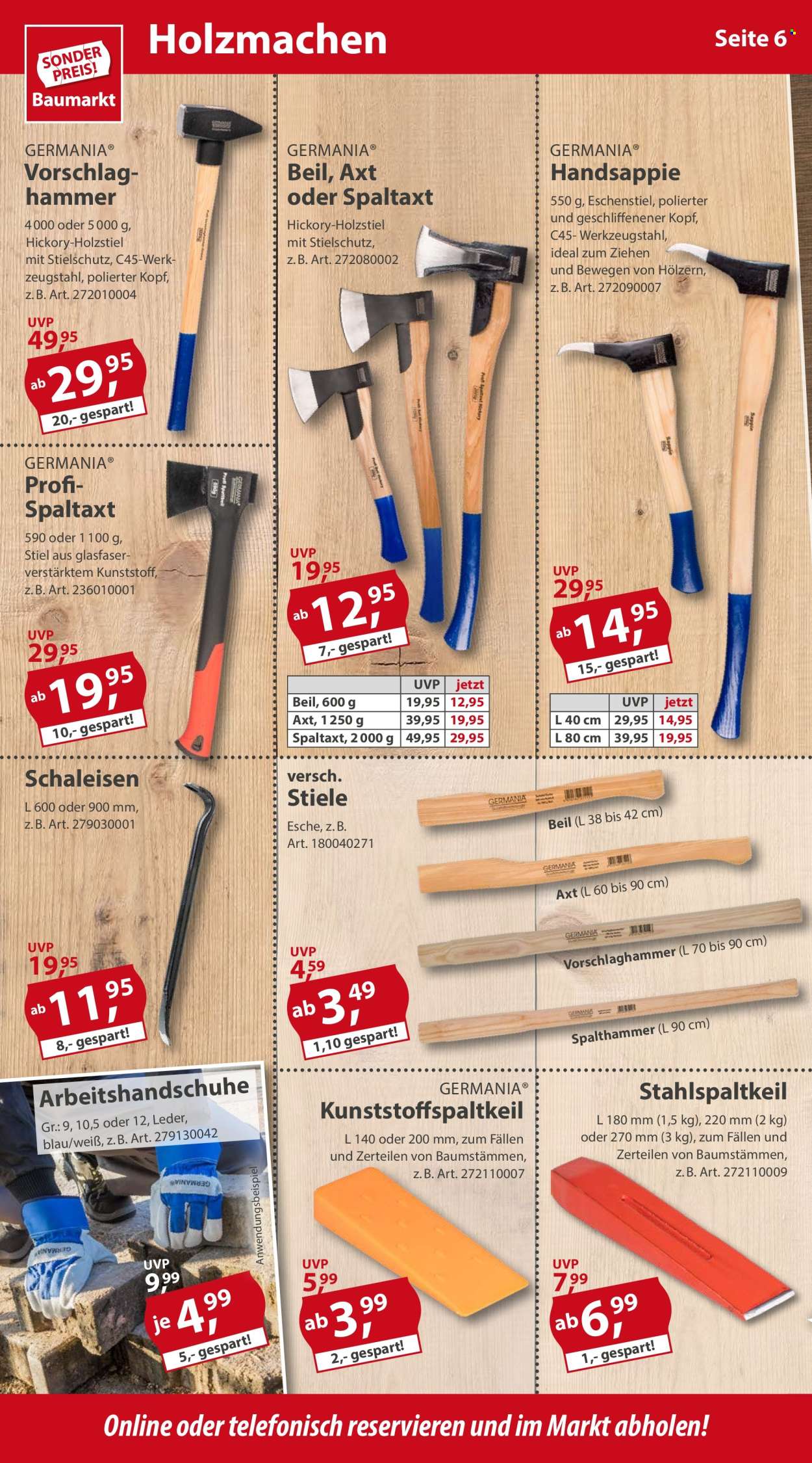 Sonderpreis-Baumarkt Prospekte  - 29.10.2022 - 4.11.2022. Seite 6