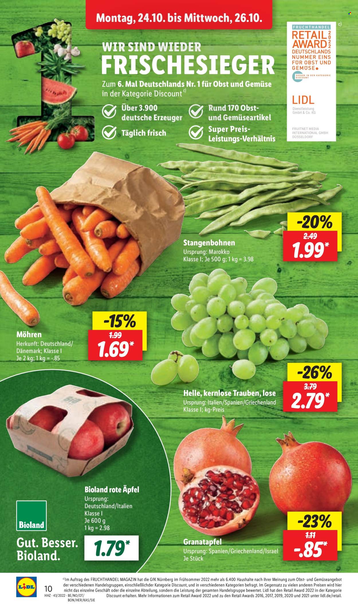Lidl Prospekte  - 24.10.2022 - 29.10.2022. Seite 12