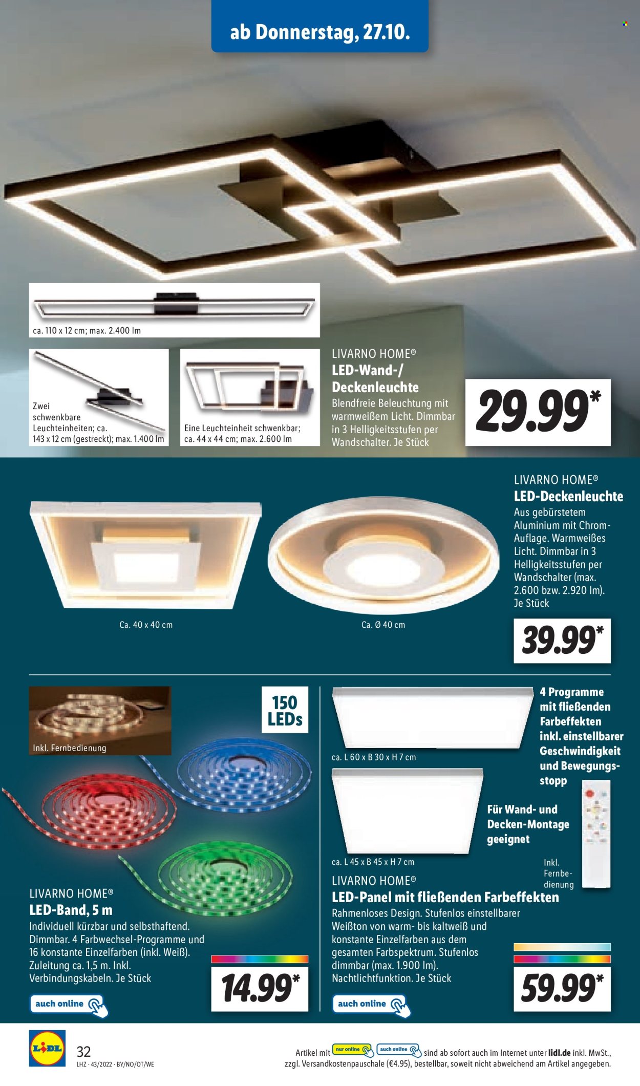 Lidl Prospekte  - 24.10.2022 - 29.10.2022. Seite 34