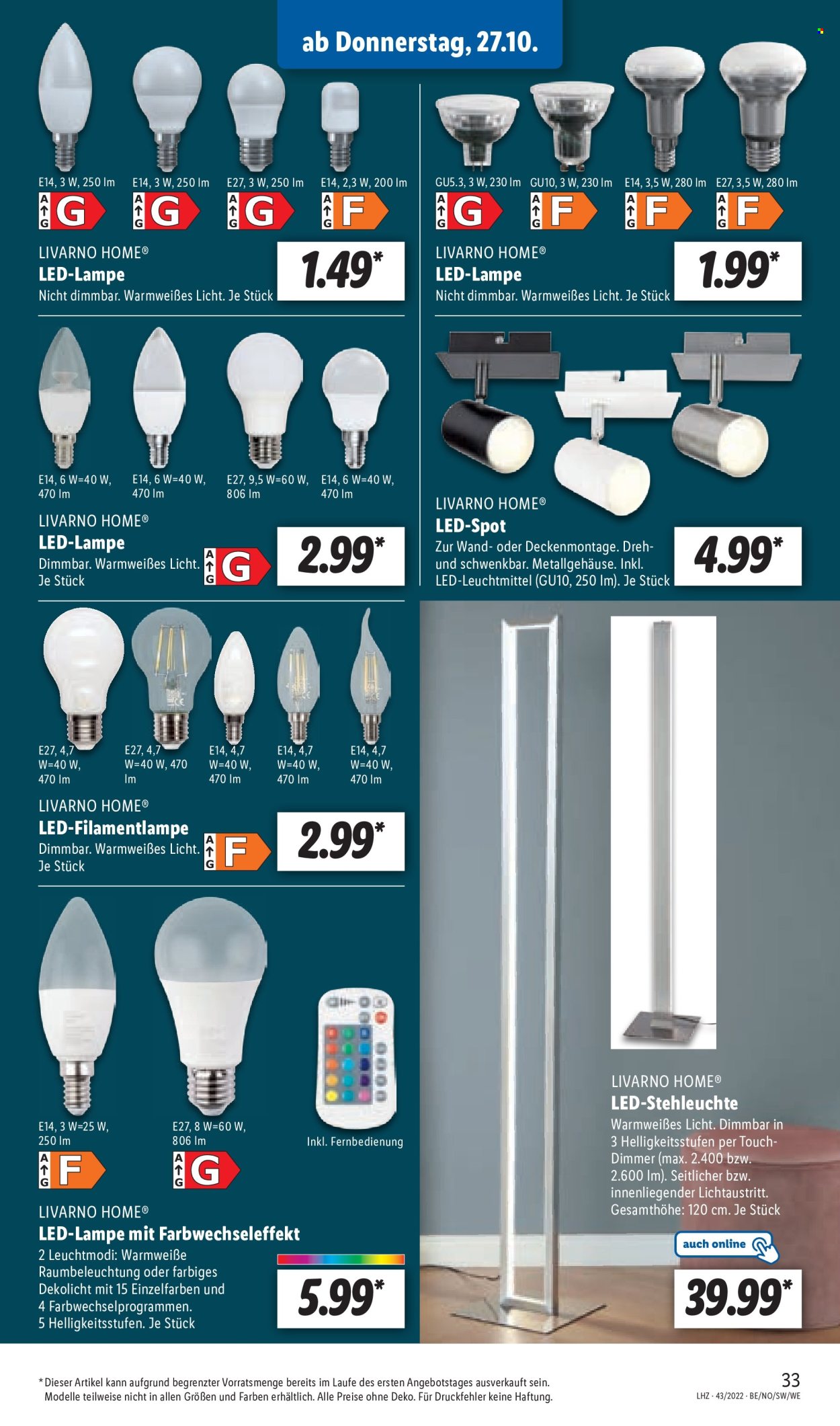 Lidl Prospekte  - 24.10.2022 - 29.10.2022. Seite 35