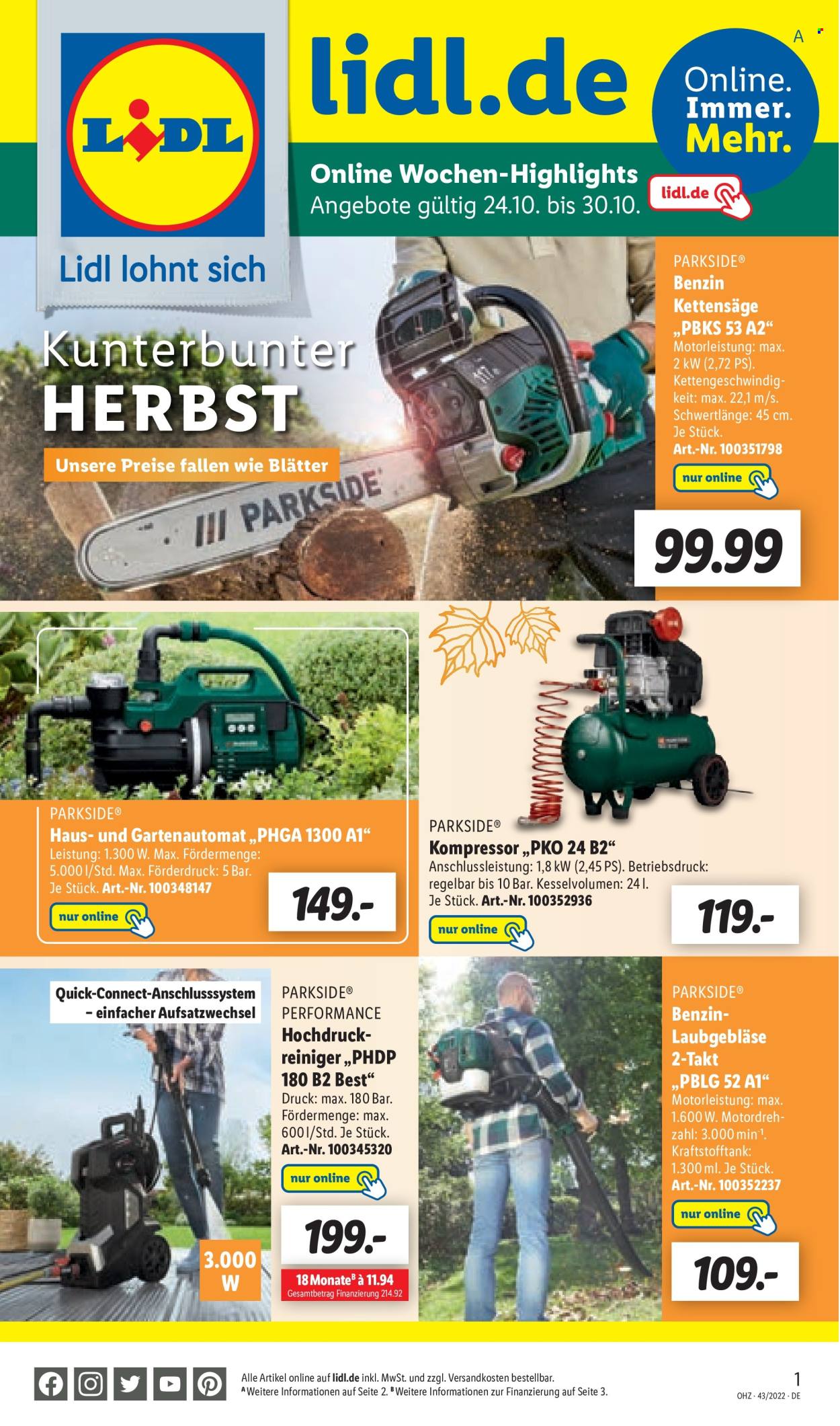 Lidl Prospekte  - 24.10.2022 - 29.10.2022. Seite 49