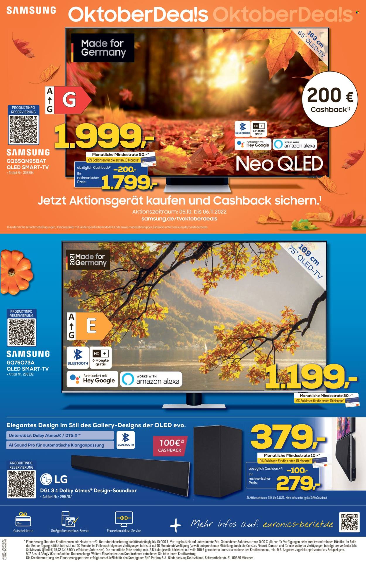 Euronics Prospekte  - 22.10.2022 - 28.10.2022. Seite 3
