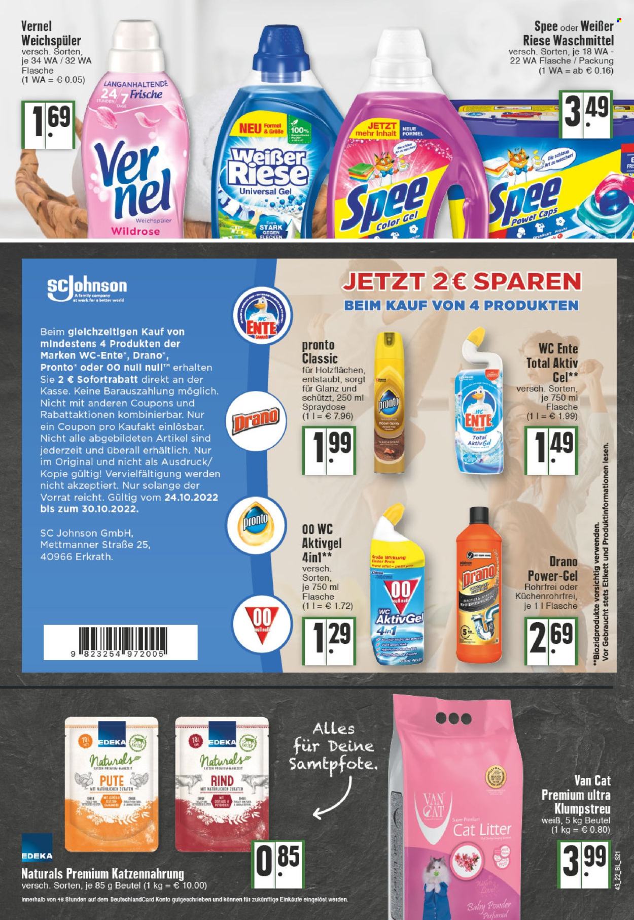 Edeka Prospekte  - 24.10.2022 - 29.10.2022. Seite 21