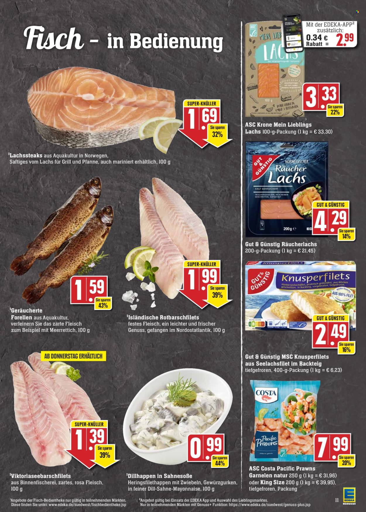 Edeka Prospekte  - 24.10.2022 - 29.10.2022. Seite 11