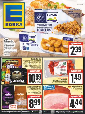 Prospekte Edeka - 24.10.2022 - 29.10.2022.