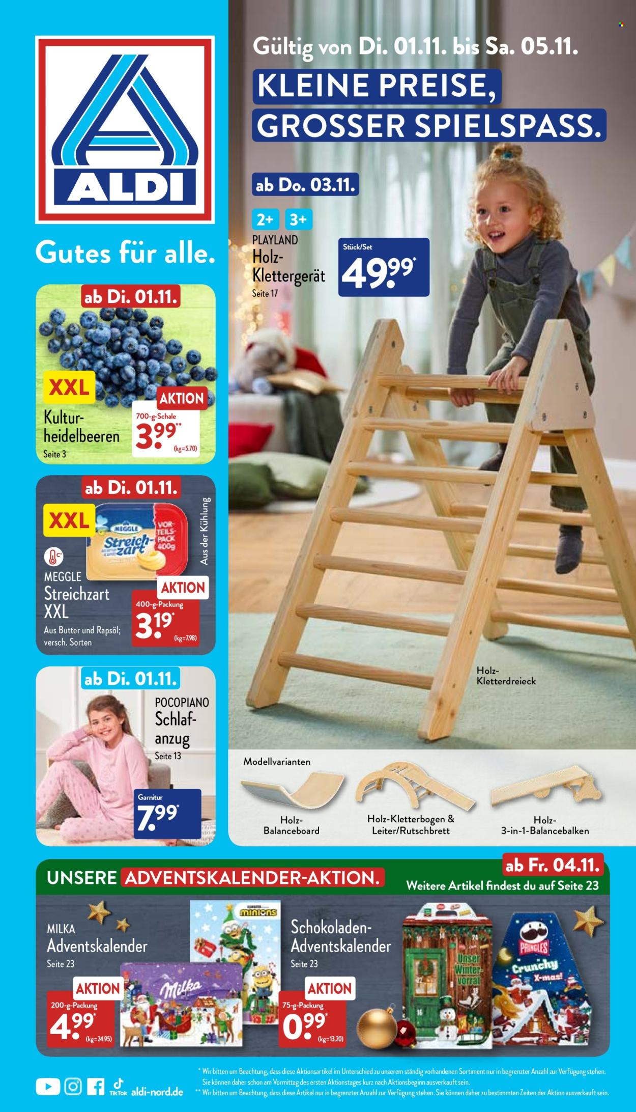 ALDI Nord Prospekte  - 1.11.2022 - 5.11.2022. Seite 1