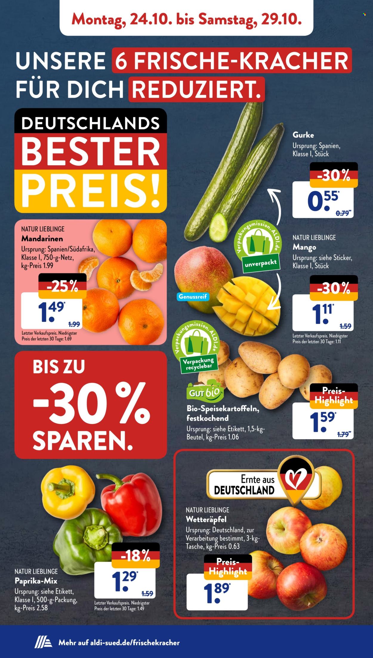 ALDI SÜD Prospekte  - 24.10.2022 - 29.10.2022. Seite 4