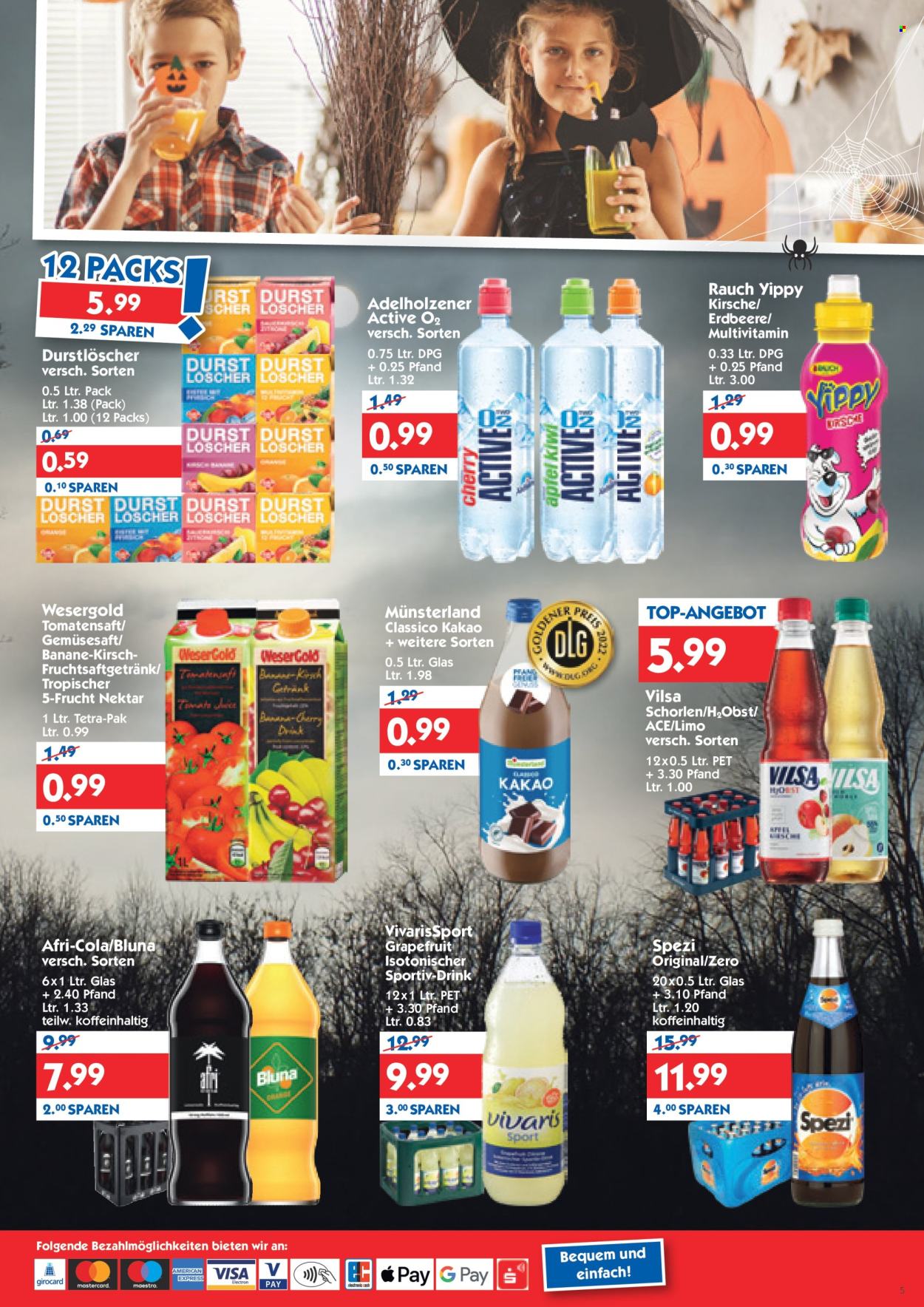 Hol'ab! Getränkemarkt Prospekte  - 24.10.2022 - 29.10.2022. Seite 5