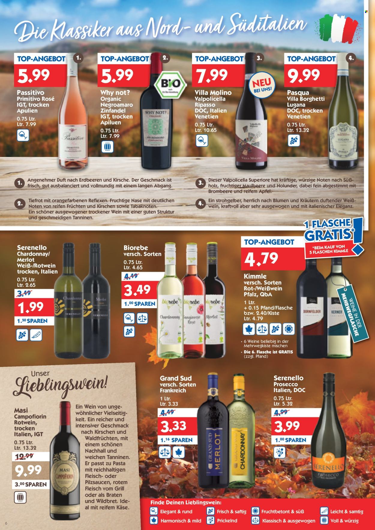 Hol'ab! Getränkemarkt Prospekte  - 24.10.2022 - 29.10.2022. Seite 6