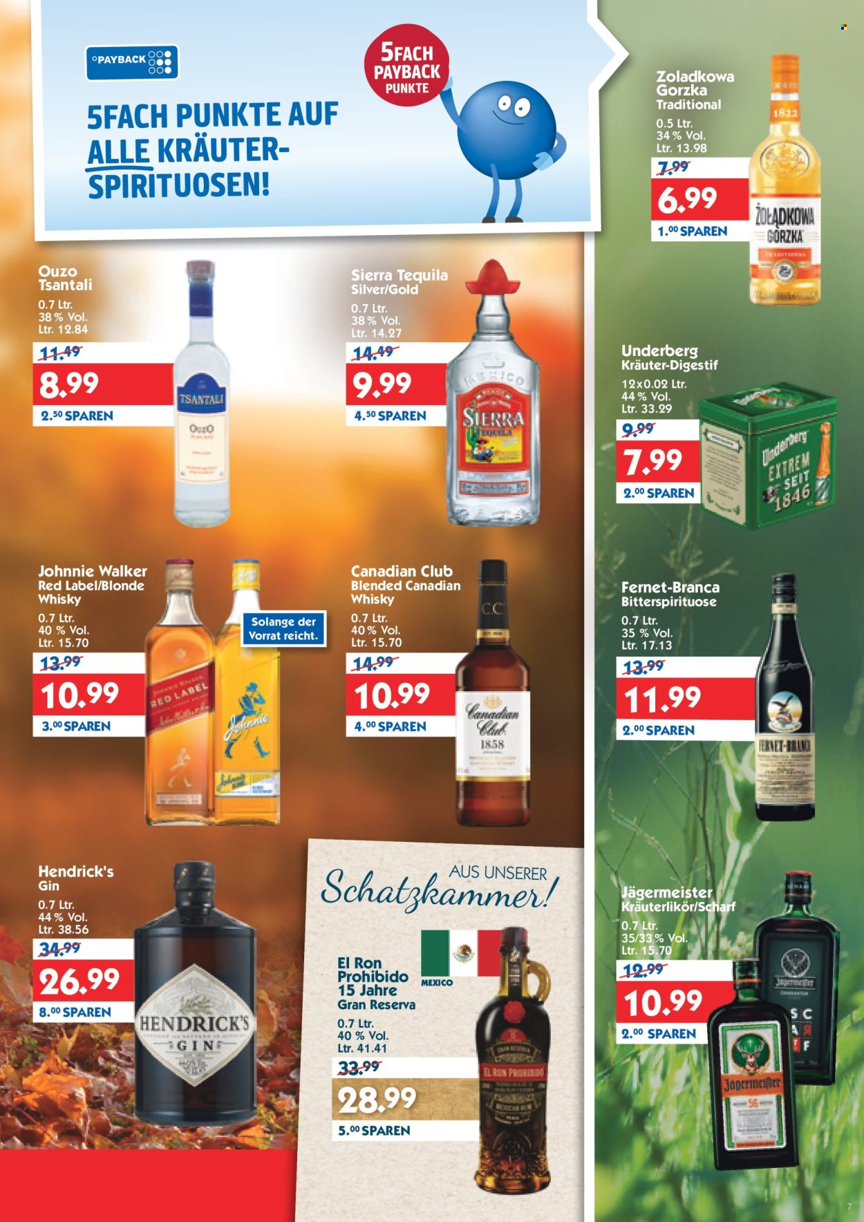 Hol'ab! Getränkemarkt Prospekte  - 24.10.2022 - 29.10.2022. Seite 7