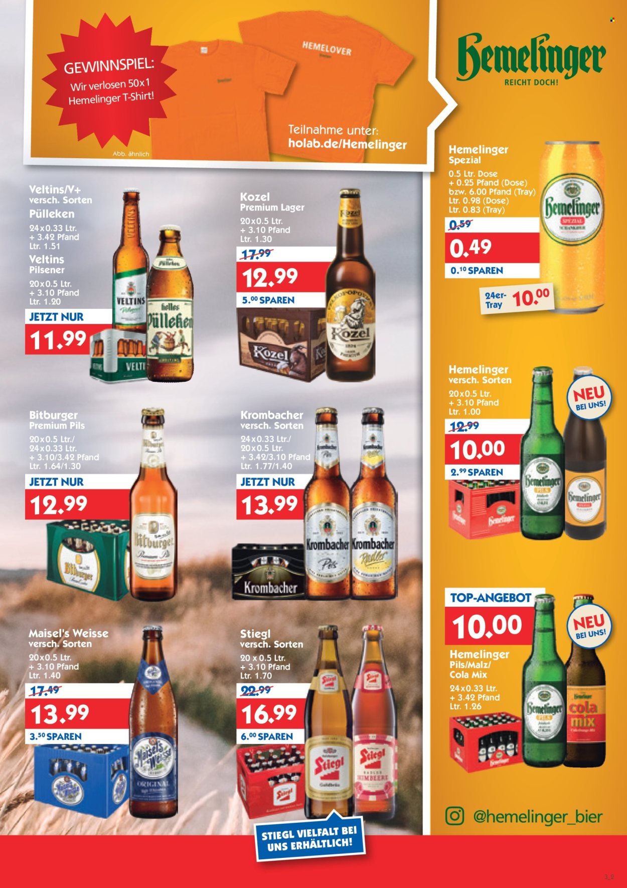Hol'ab! Getränkemarkt Prospekte  - 24.10.2022 - 29.10.2022. Seite 8
