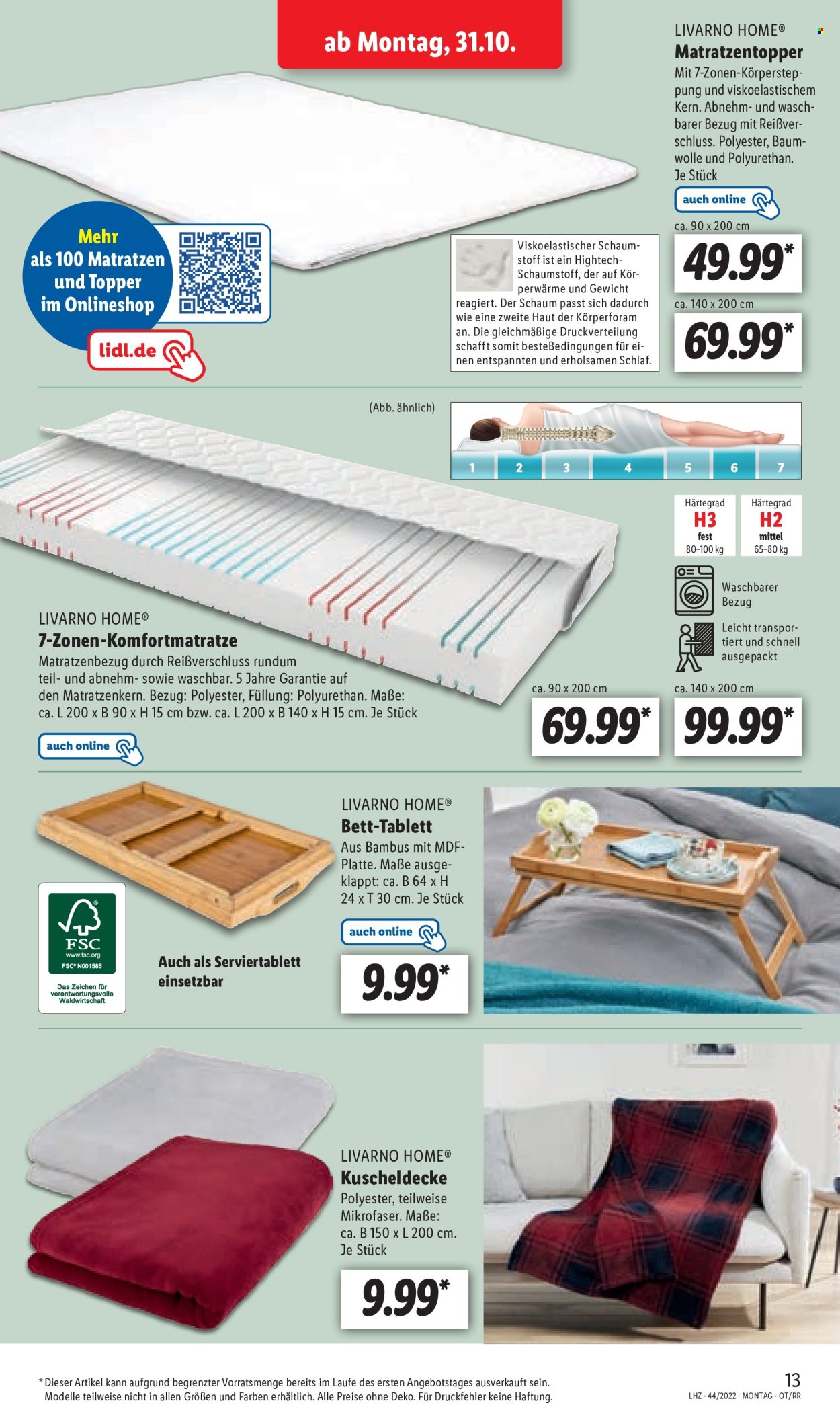 Lidl Prospekte  - 31.10.2022 - 5.11.2022. Seite 13
