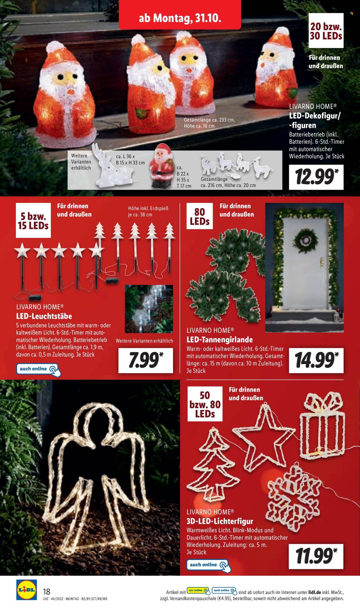 Lidl Prospekte  - 31.10.2022 - 5.11.2022. Seite 18