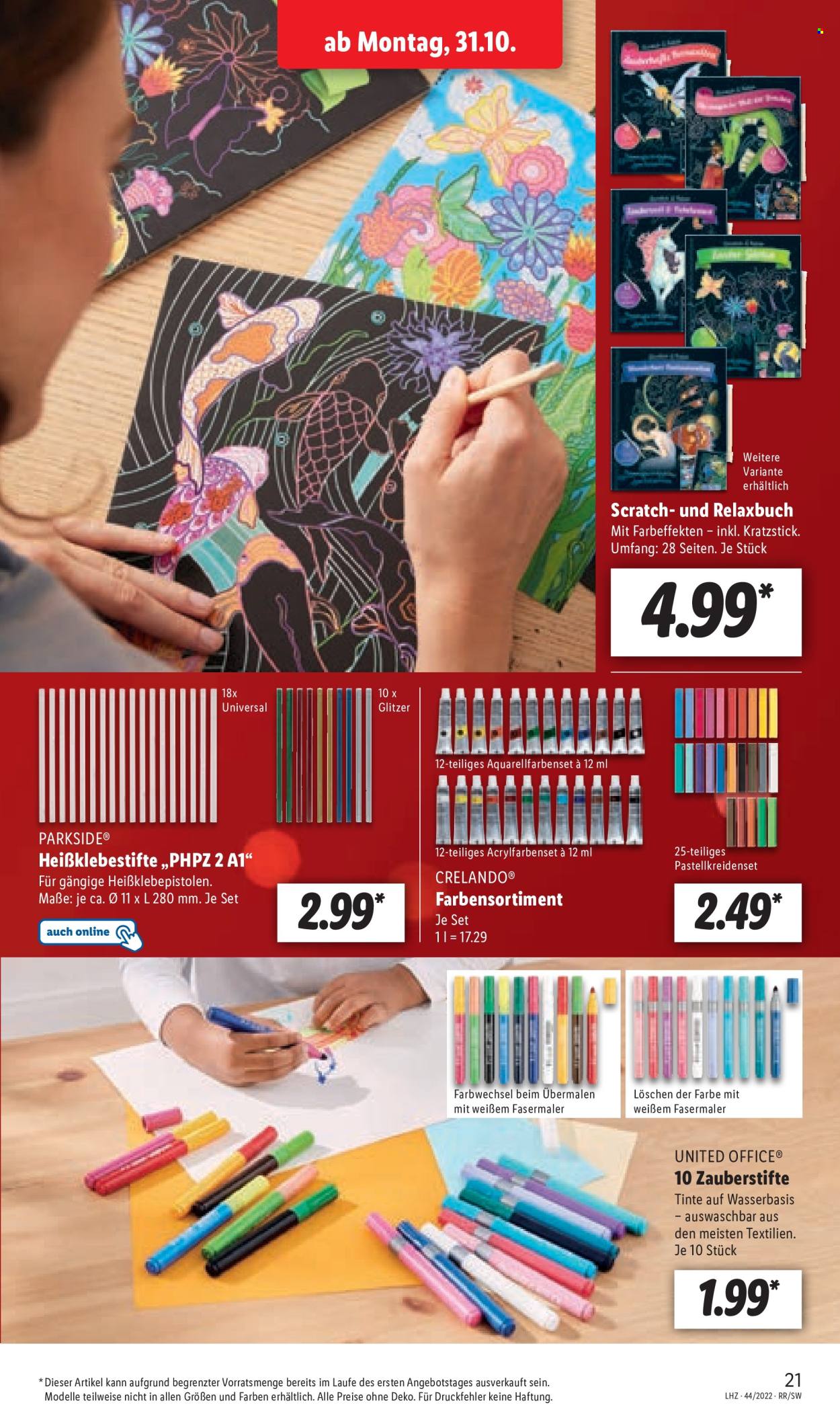Lidl Prospekte  - 31.10.2022 - 5.11.2022. Seite 21