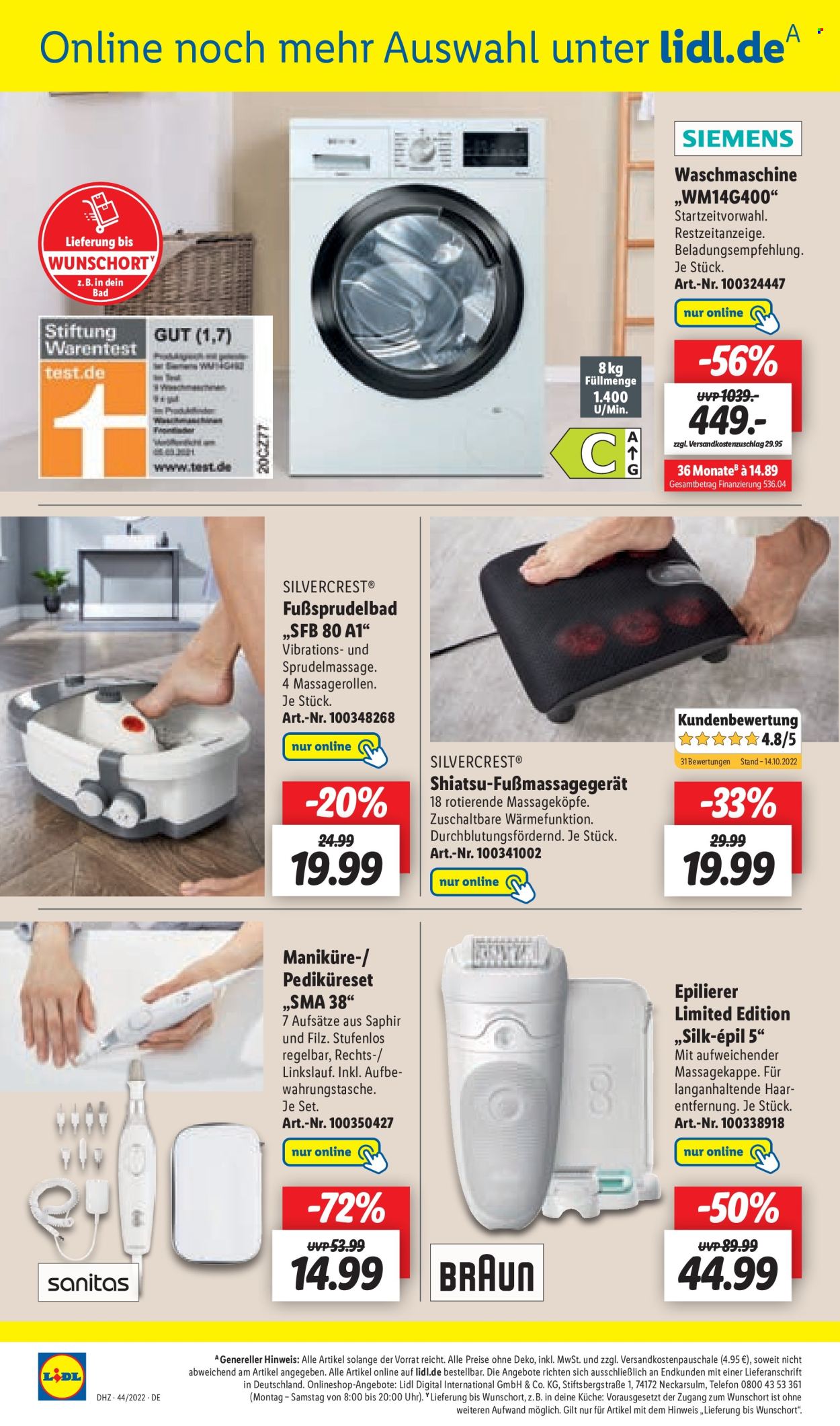 Lidl Prospekte  - 31.10.2022 - 5.11.2022. Seite 48