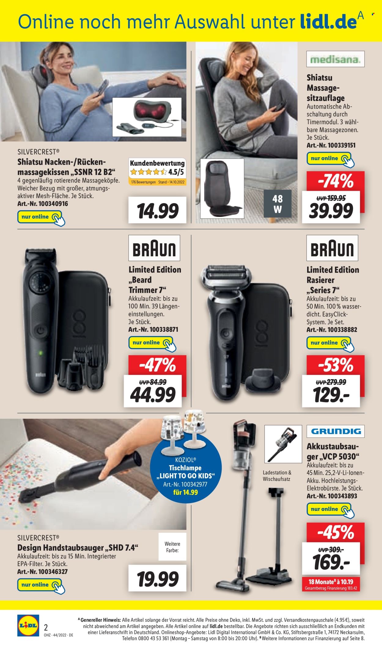 Lidl Prospekte  - 31.10.2022 - 5.11.2022. Seite 50