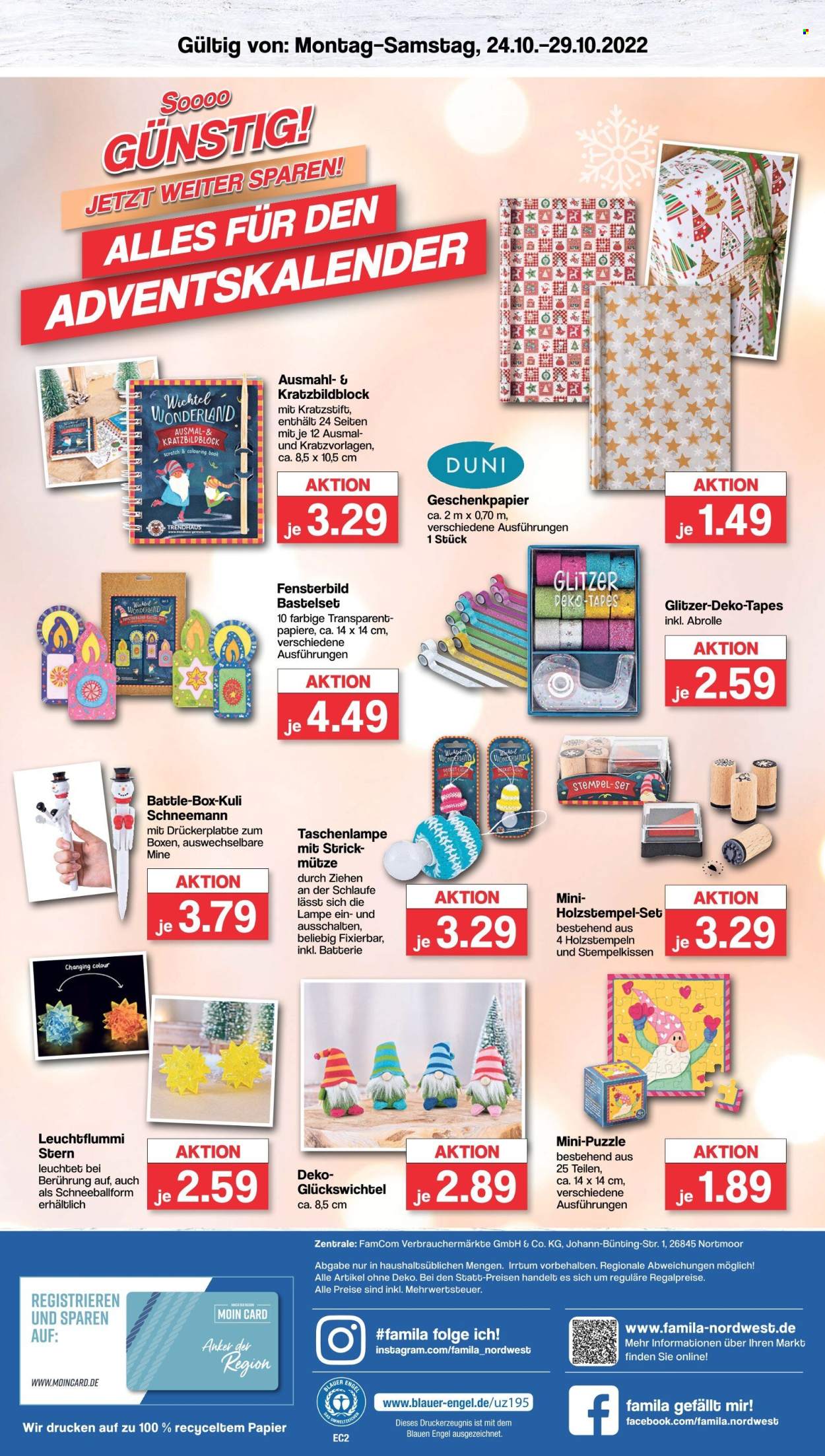 famila Prospekte  - 24.10.2022 - 29.10.2022. Seite 8