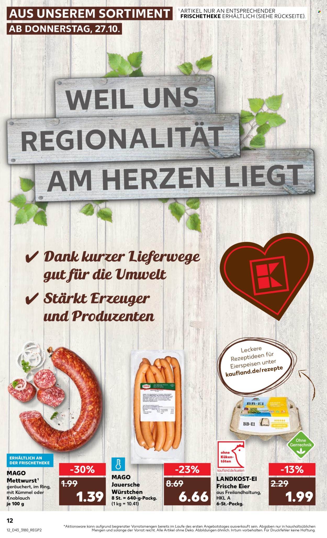 Kaufland Prospekte  - 27.10.2022 - 2.11.2022. Seite 12
