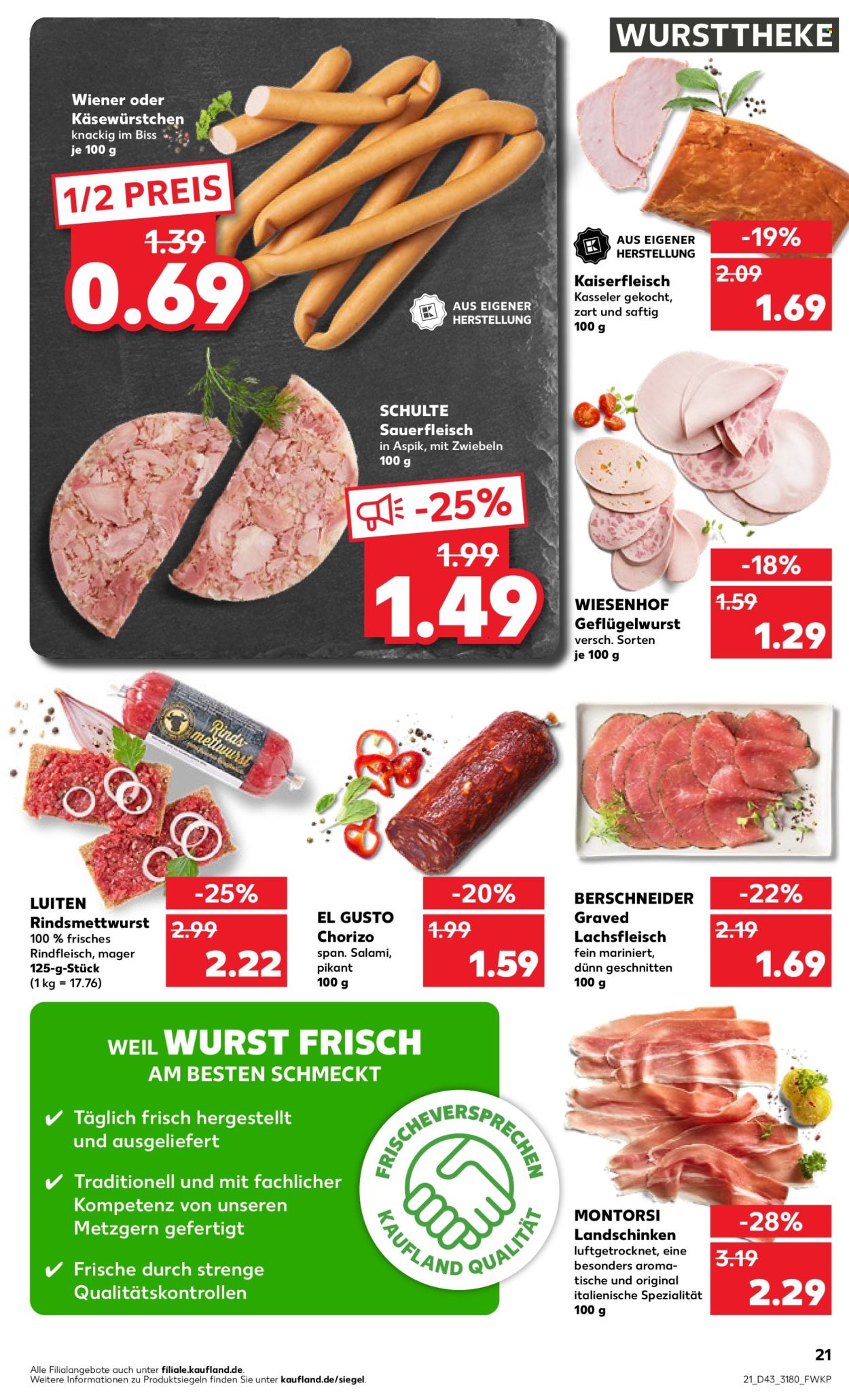 Kaufland Prospekte  - 27.10.2022 - 2.11.2022. Seite 21