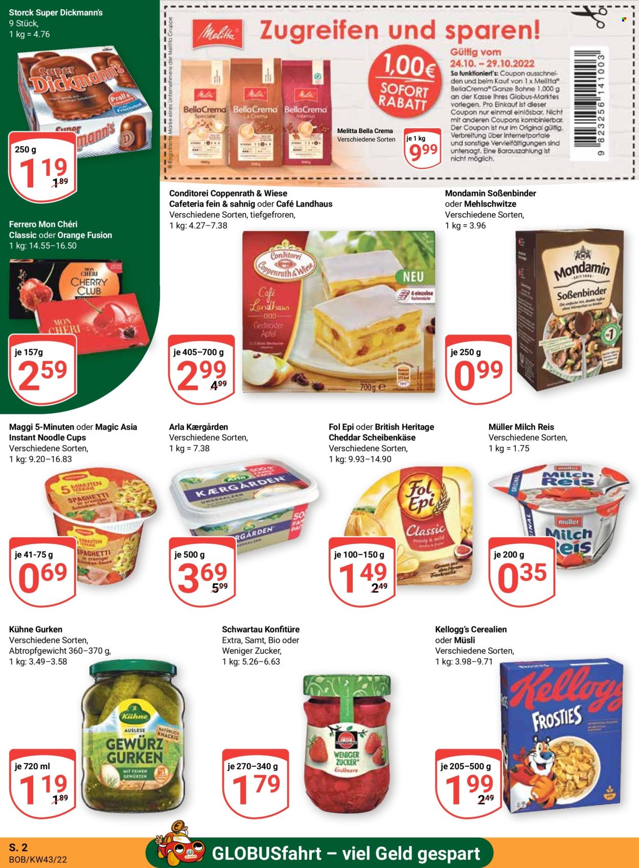Globus Prospekte  - 24.10.2022 - 29.10.2022. Seite 2